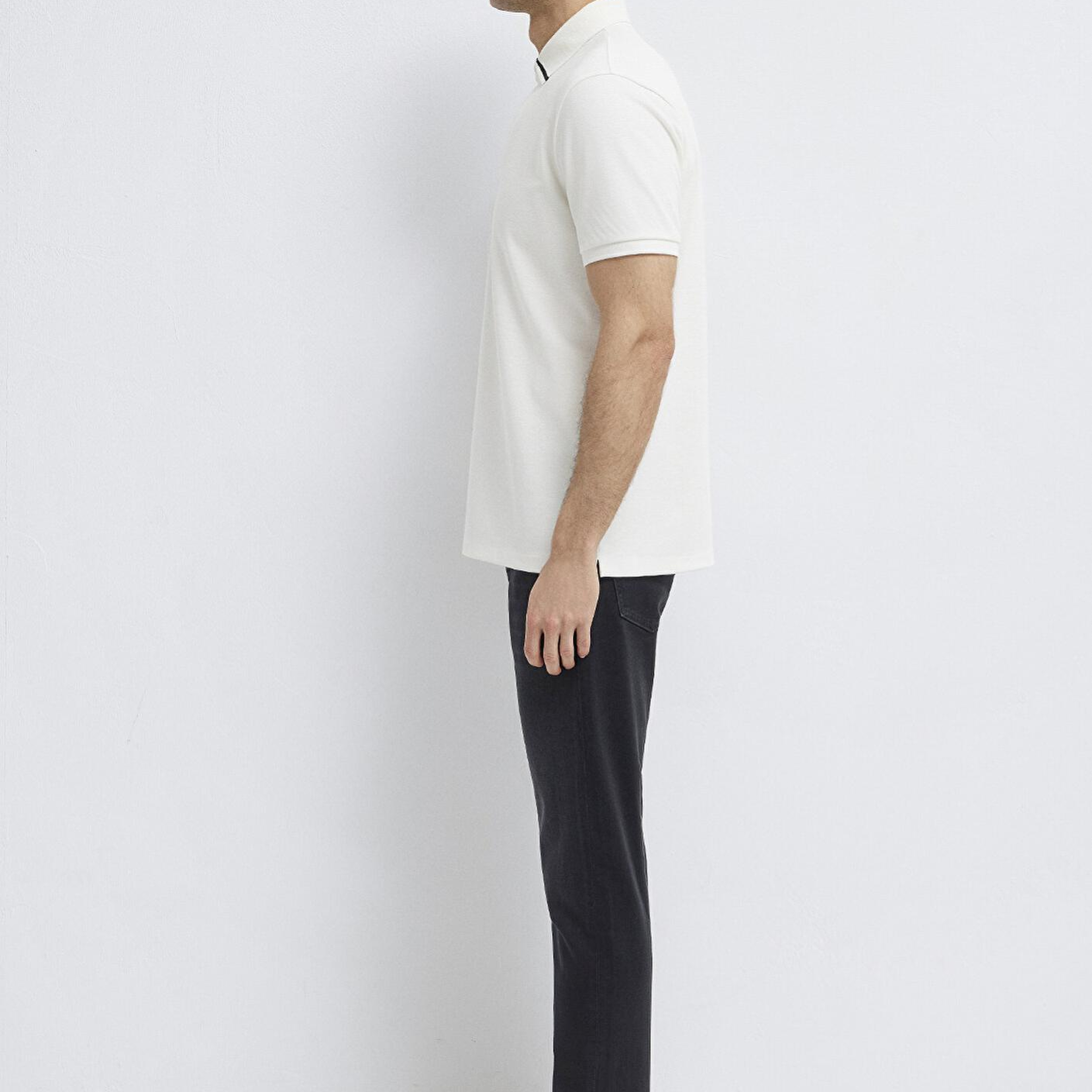 Mavi Soft-Premium Ekru Polo Tişört Regular Fit / Normal Kesim 0613358-70057