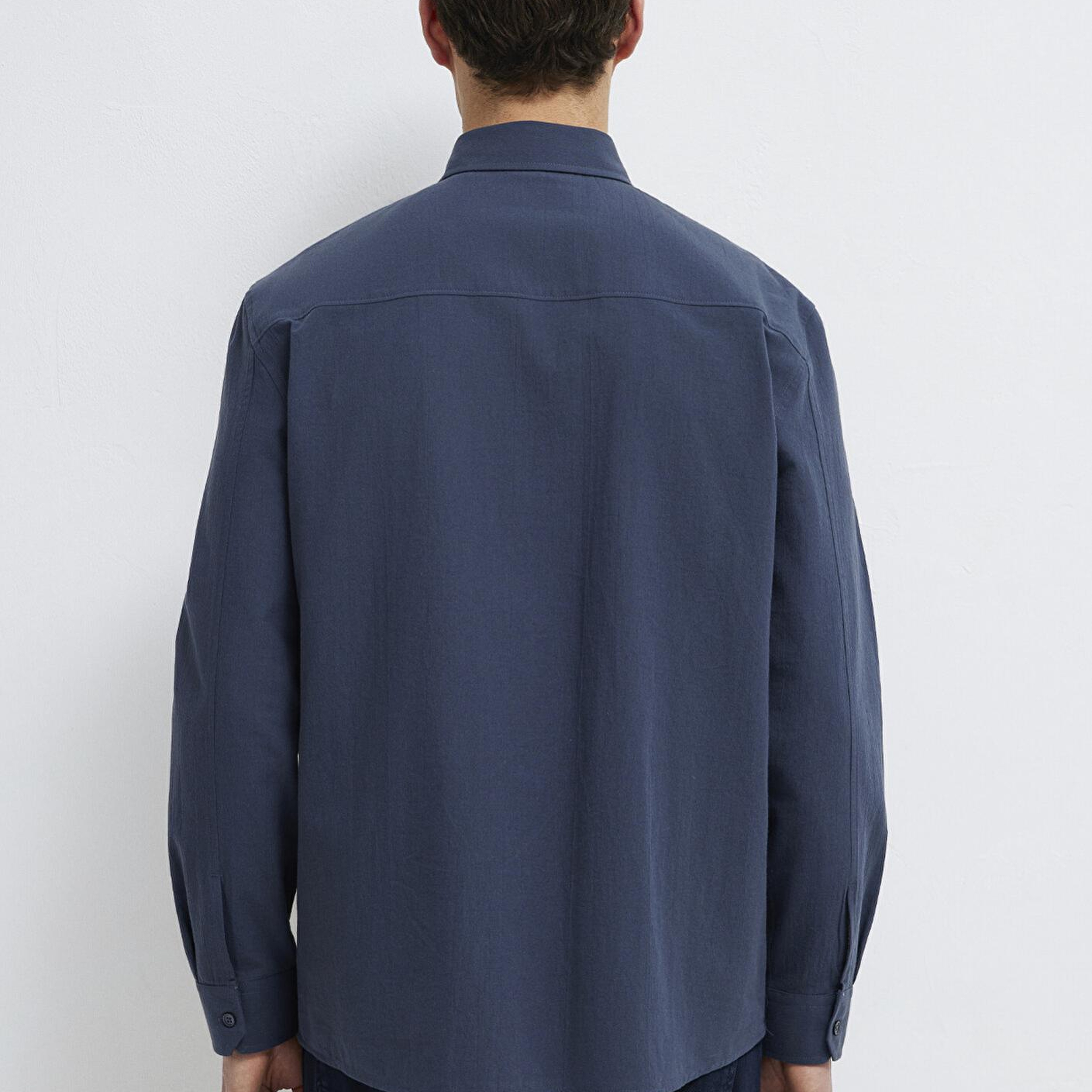 Mavi Lacivert Gömlek Regular Fit / Normal Kesim 0211554-87822