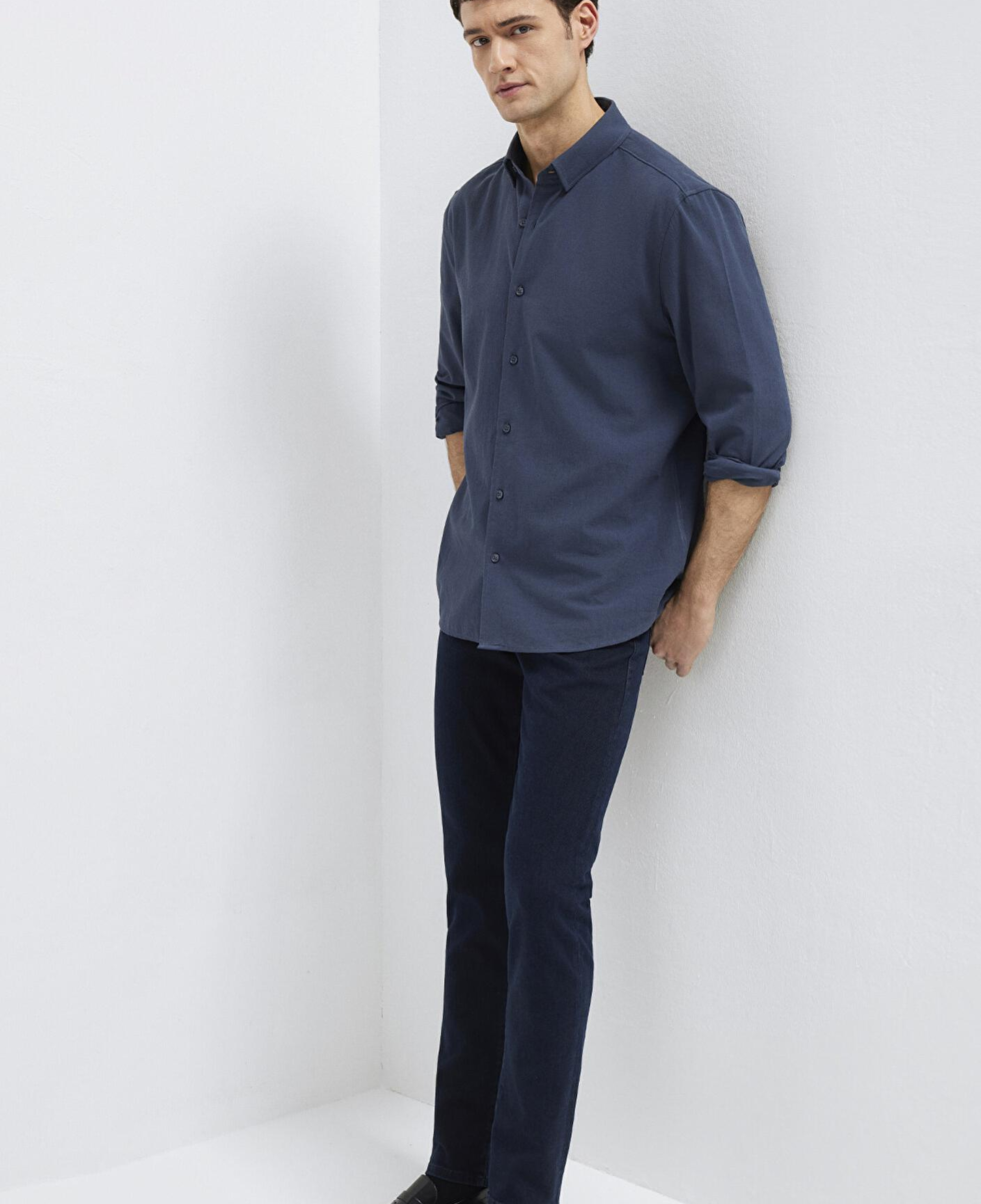 Mavi Lacivert Gömlek Regular Fit / Normal Kesim 0211554-87822