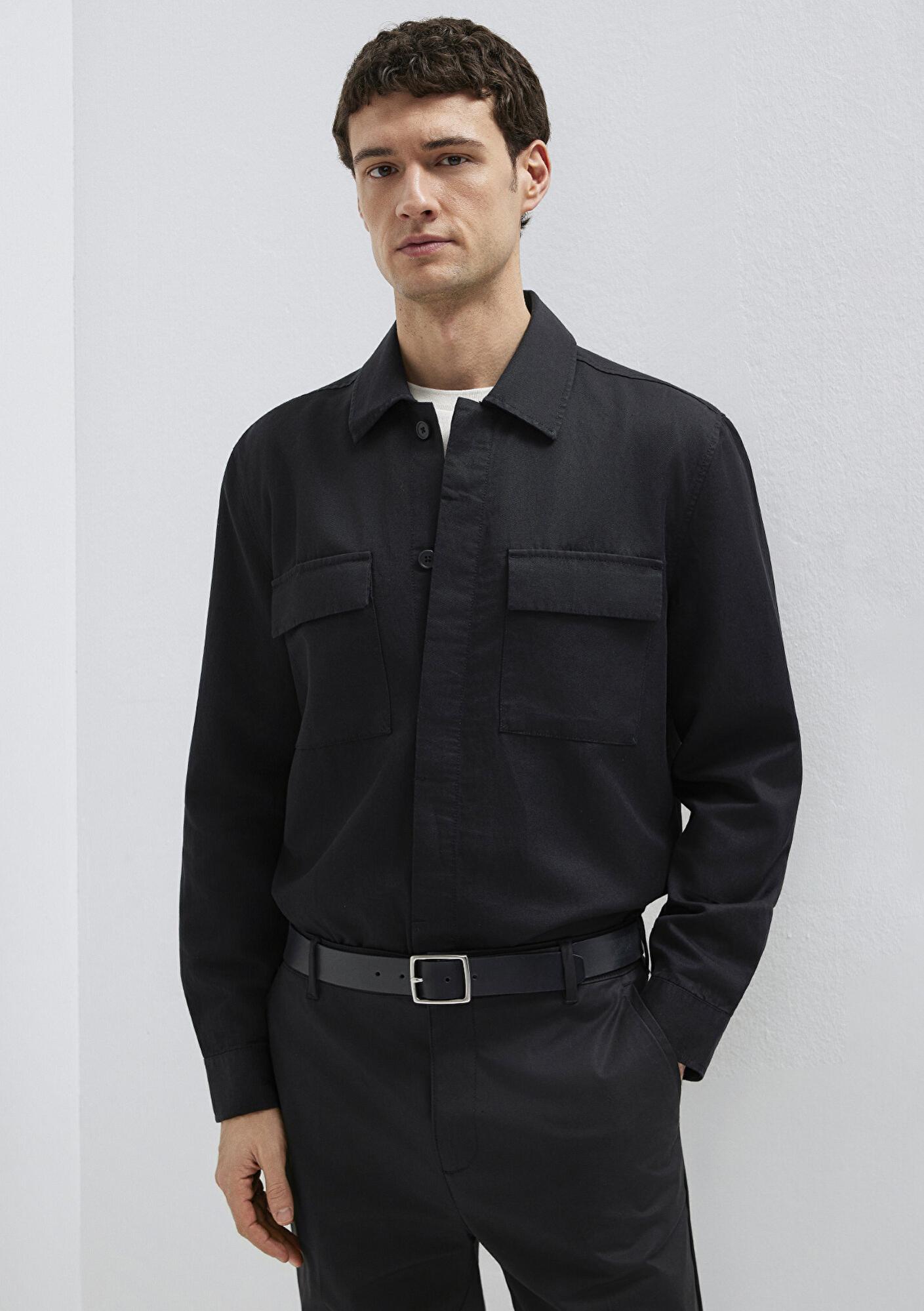 Mavi Mavi Black Siyah Gömlek Regular Fit / Normal Kesim 0211980-900