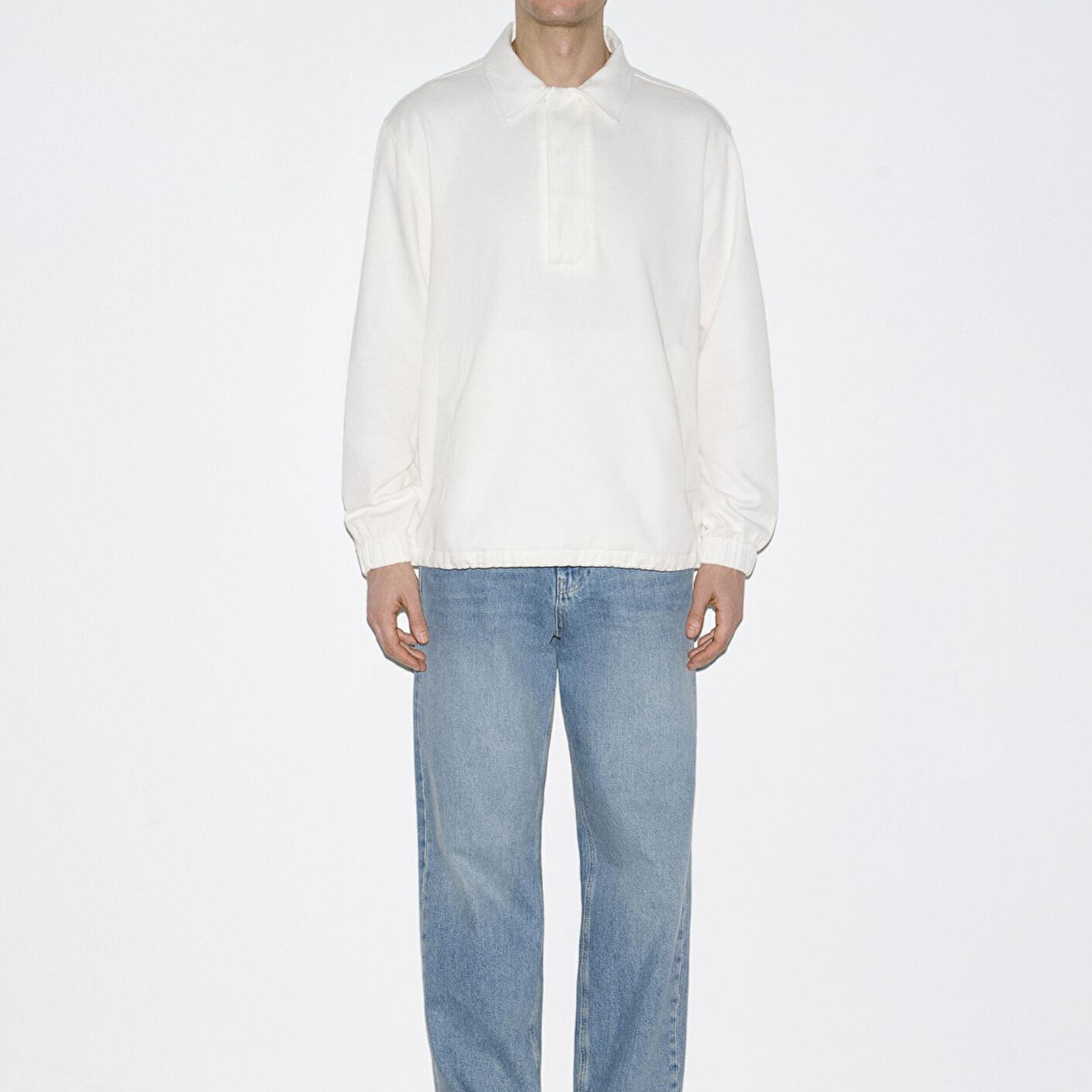 Mavi Ekru Polo Sweatshirt 0212008-80194