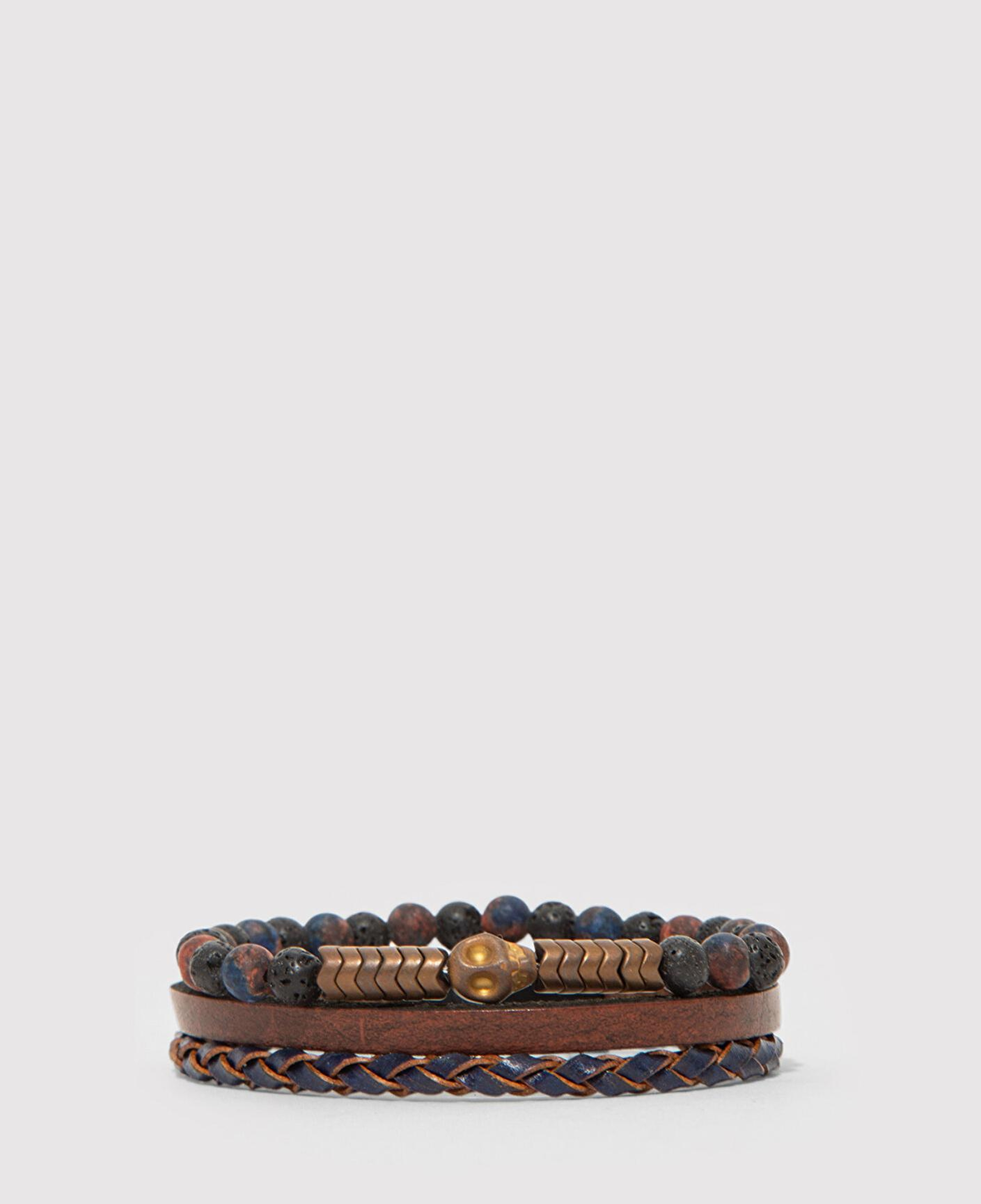 Mavi 2li Kahverengi Bileklik 0912292-24367