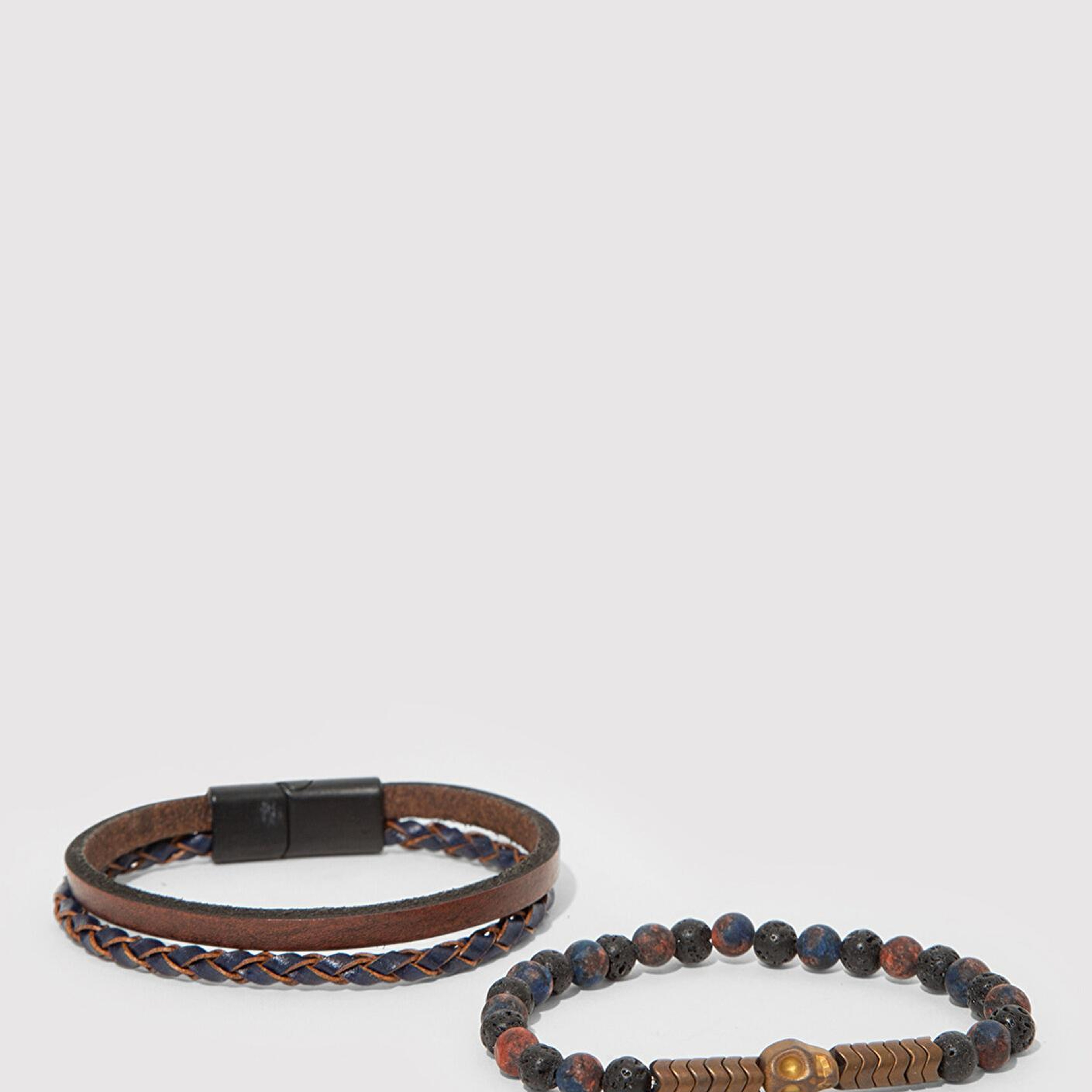 Mavi 2li Kahverengi Bileklik 0912292-24367