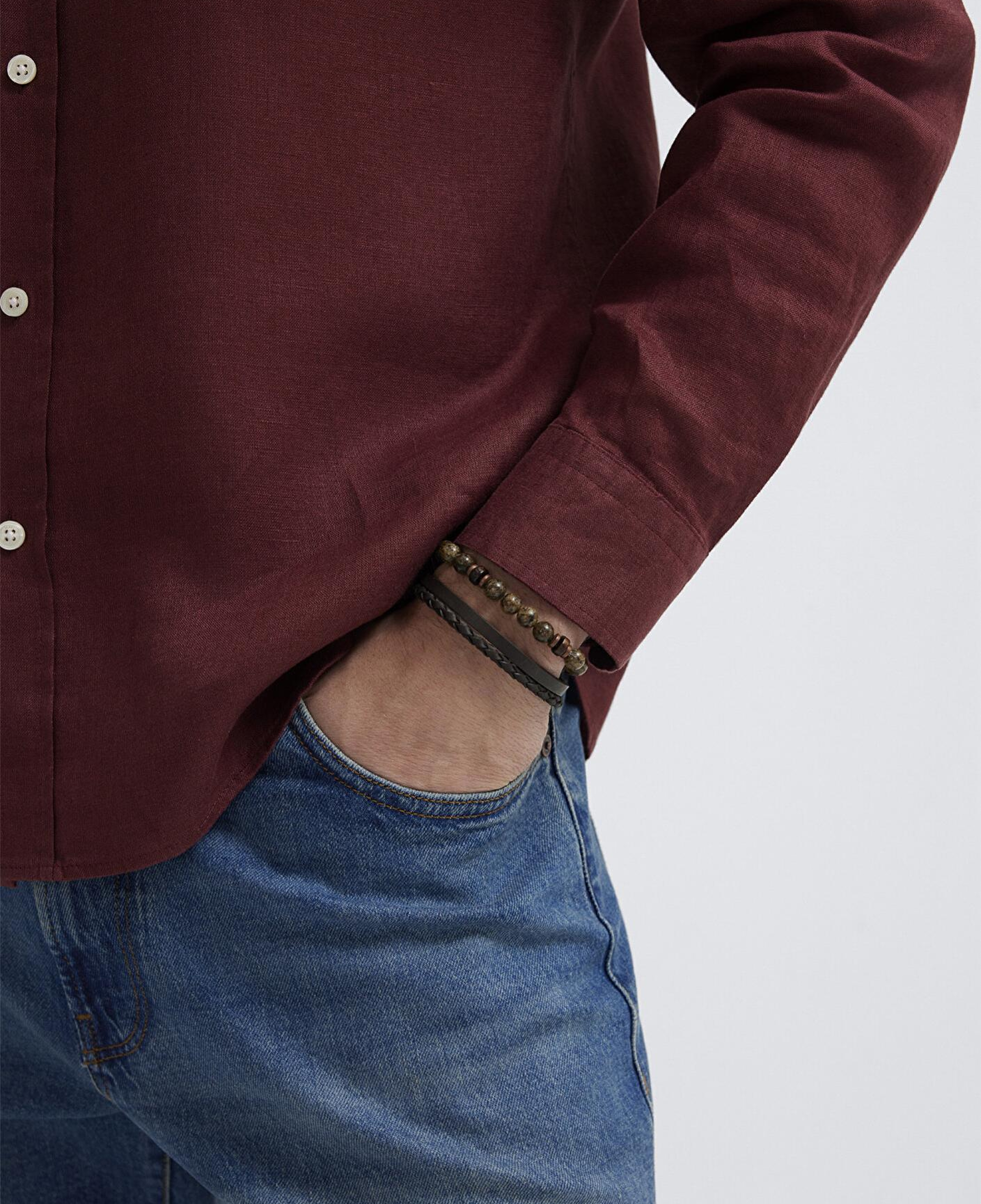 Mavi 2li Kahverengi Bileklik 0912294-25818