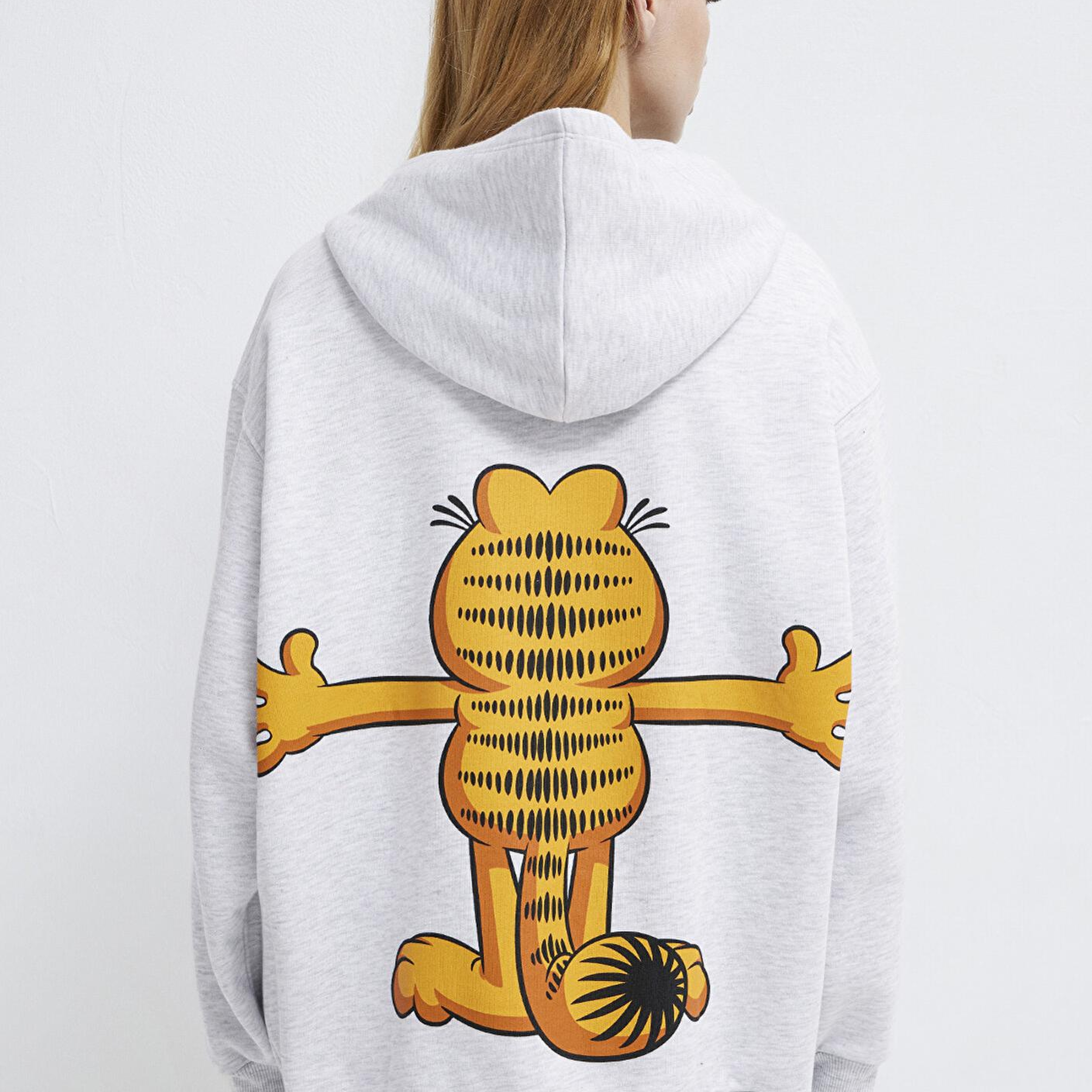 Mavi Garfield Baskılı Gri Sweatshirt 1S10527-88467