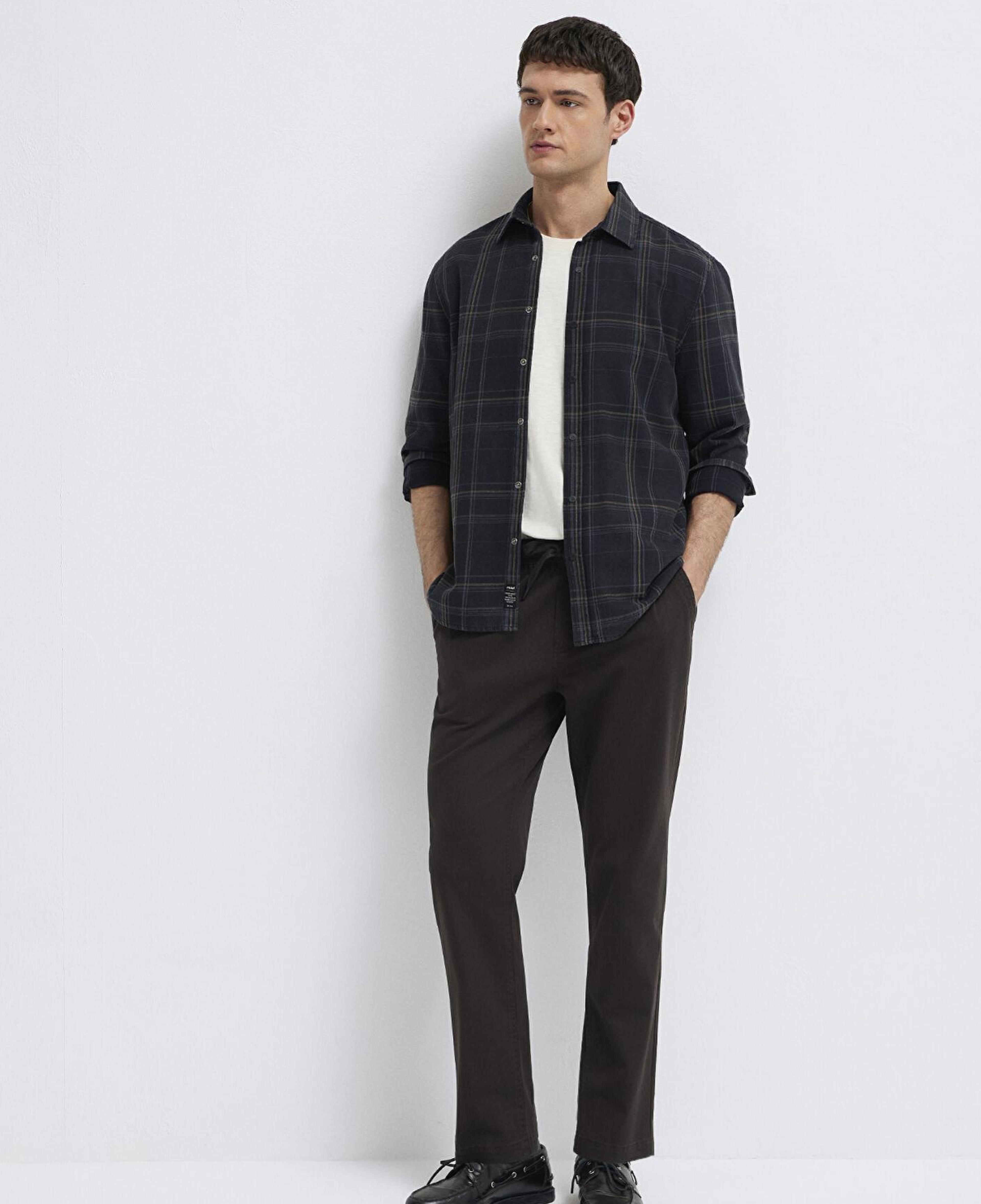 Mavi Kahverengi Pantolon 0010547-70219