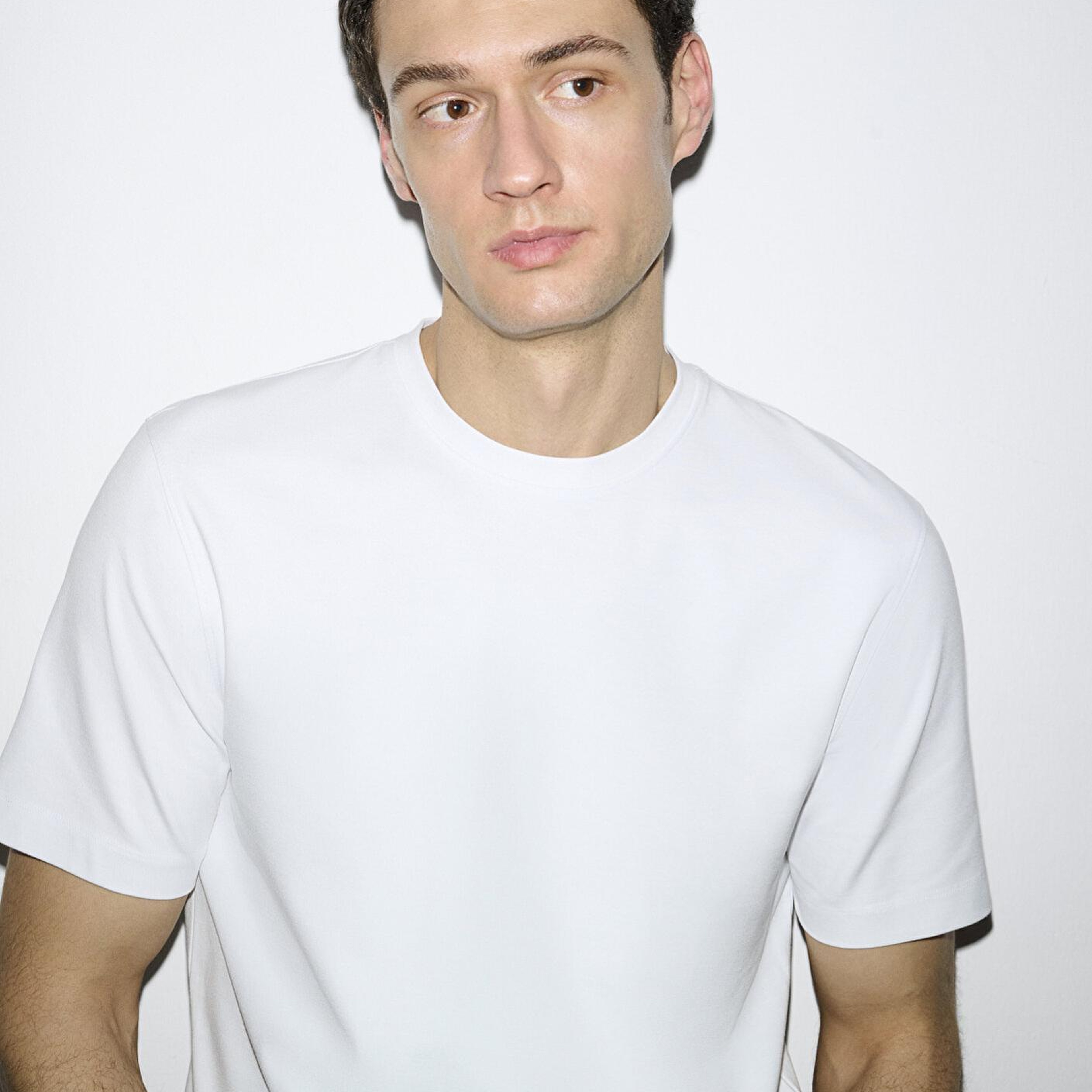 Mavi Hafif ve Esnek Beyaz Travel Tişört Regular Fit / Normal Kesim 0613224-620