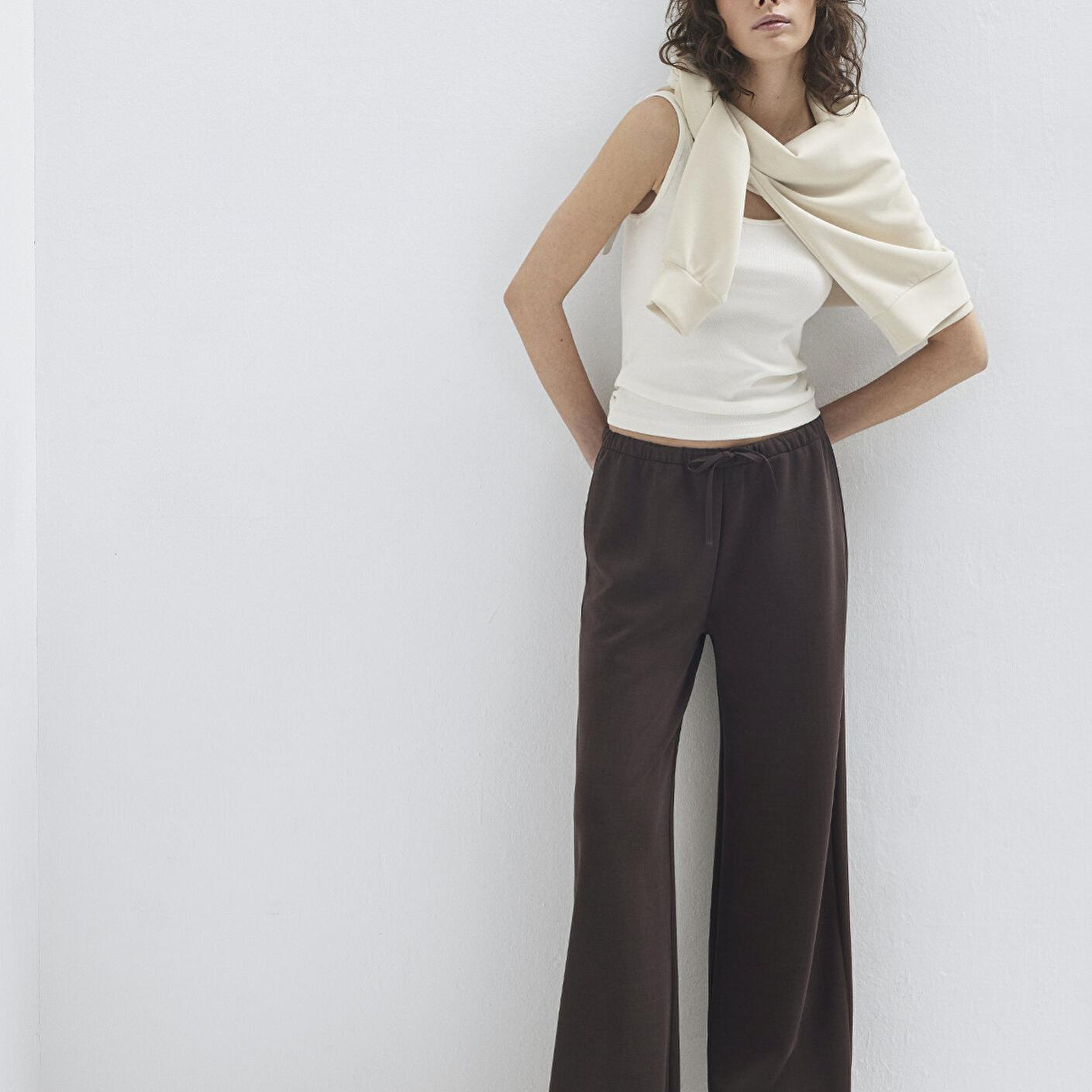 Mavi Geniş PaçaKahverengi Eşofman Altı 1011177-70240