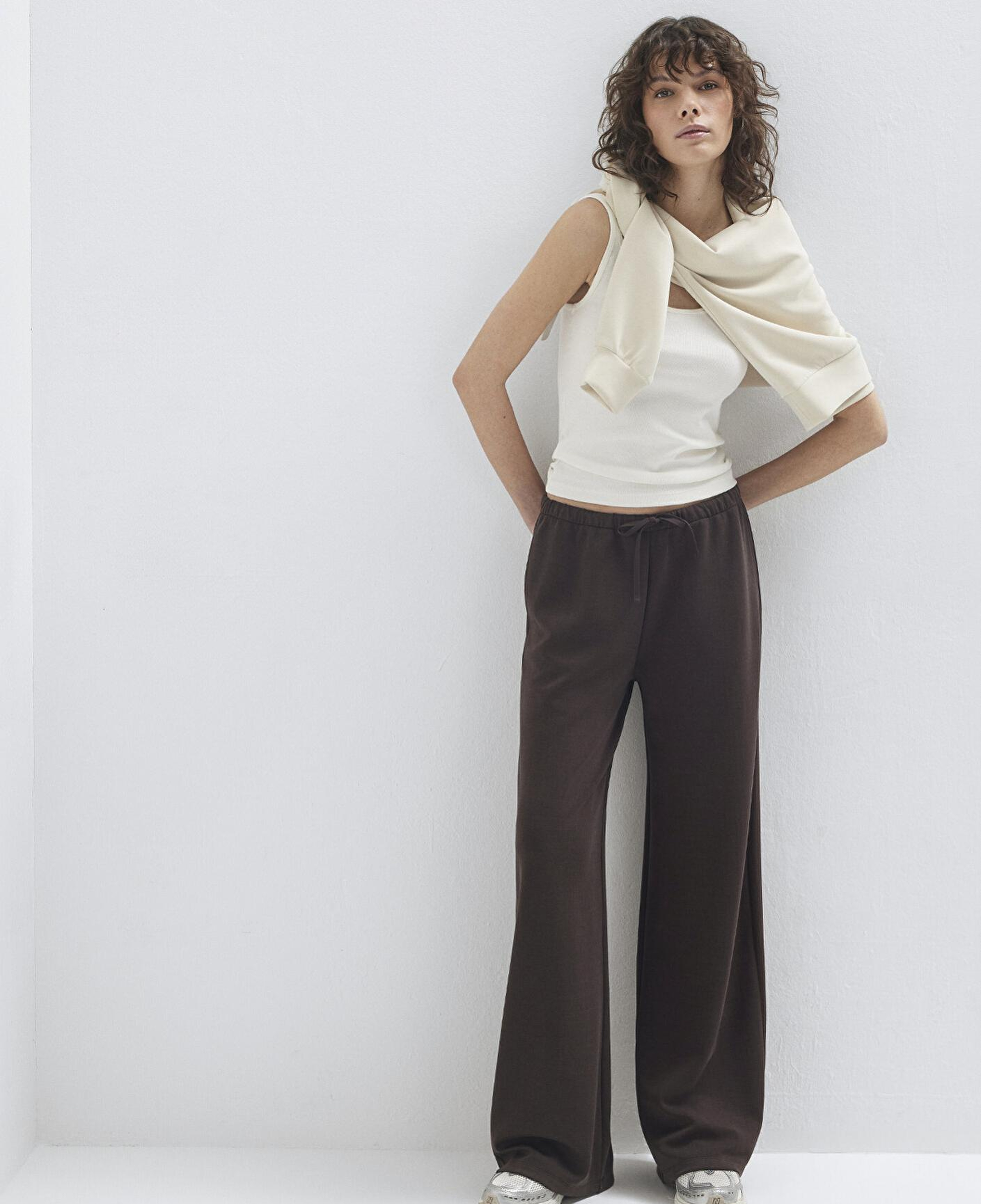 Mavi Geniş PaçaKahverengi Eşofman Altı 1011177-70240