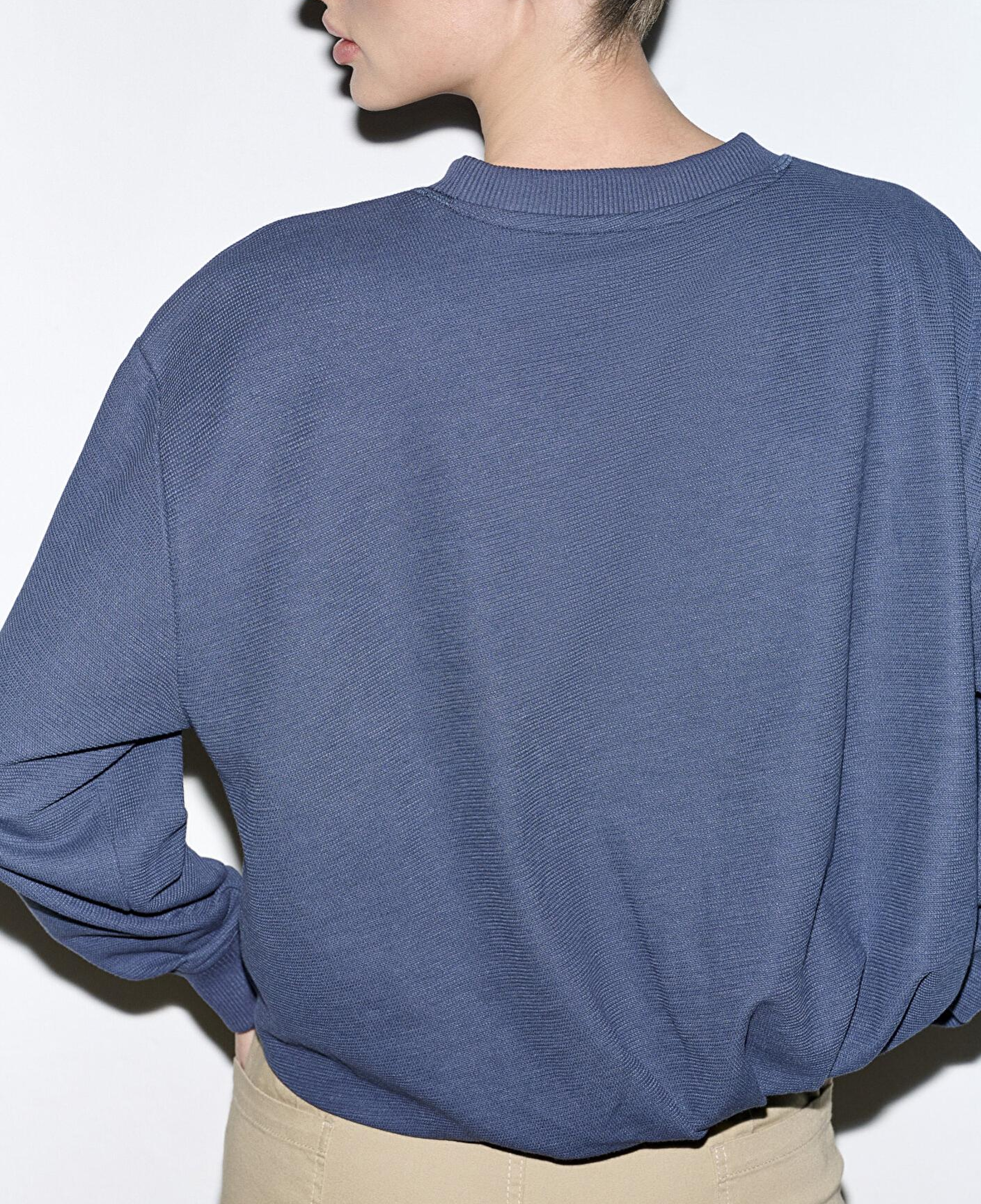 Mavi Bisiklet Yaka Lacivert Sweatshirt 1S10508-70487