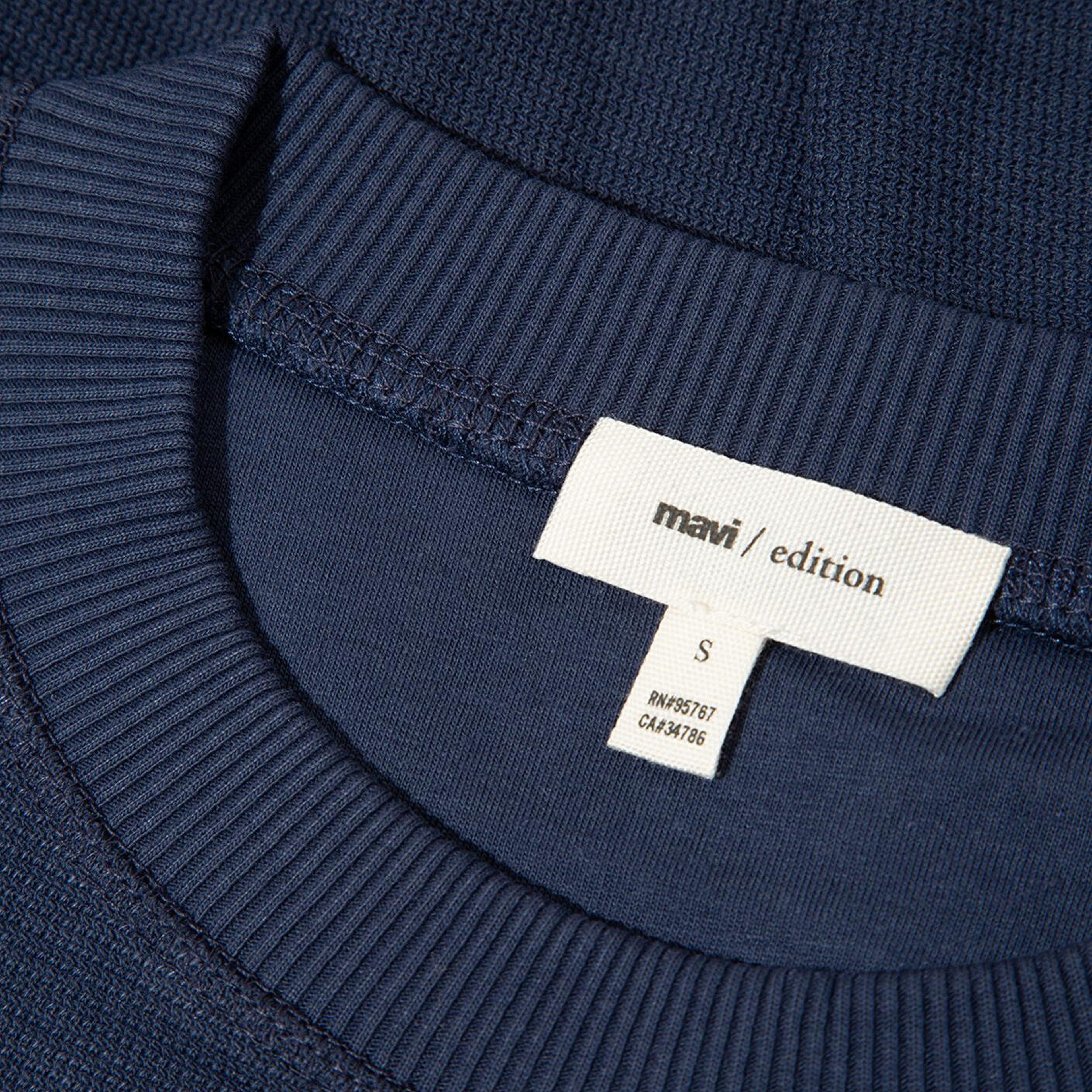 Mavi Bisiklet Yaka Lacivert Sweatshirt 1S10508-70487