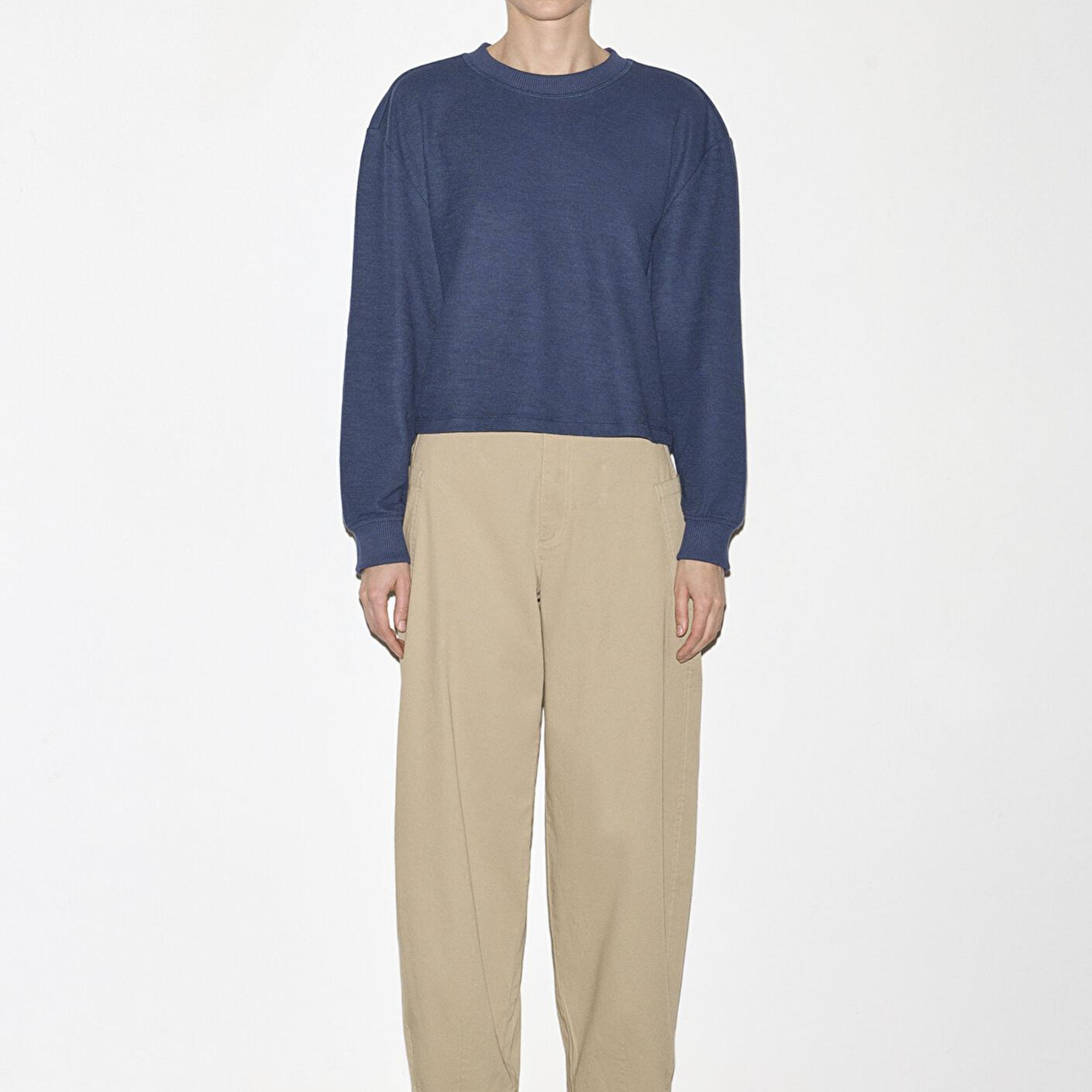 Mavi Bisiklet Yaka Lacivert Sweatshirt 1S10508-70487