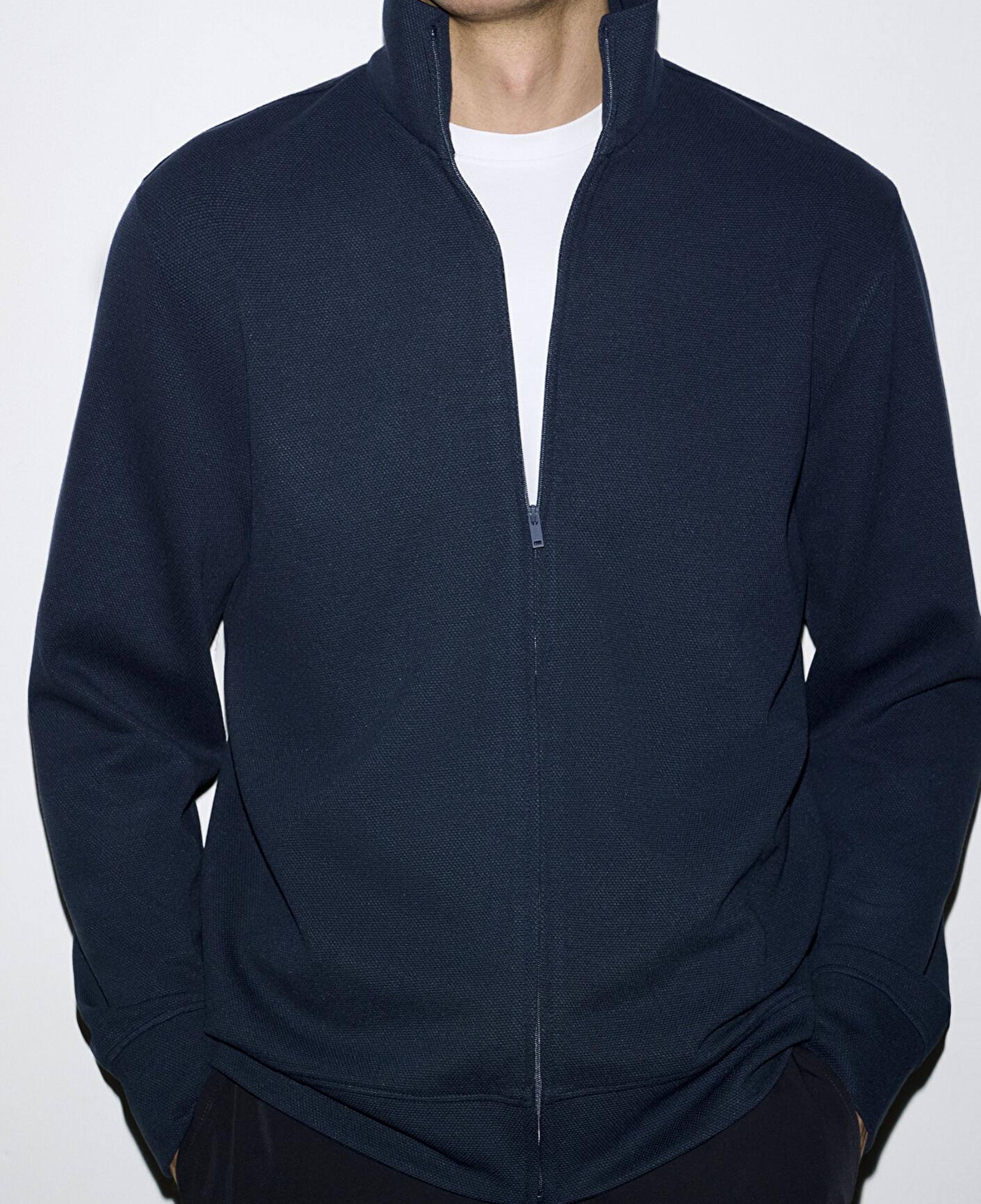 Mavi Esnek Lacivert Travel Sweatshirt 0S10560-70497