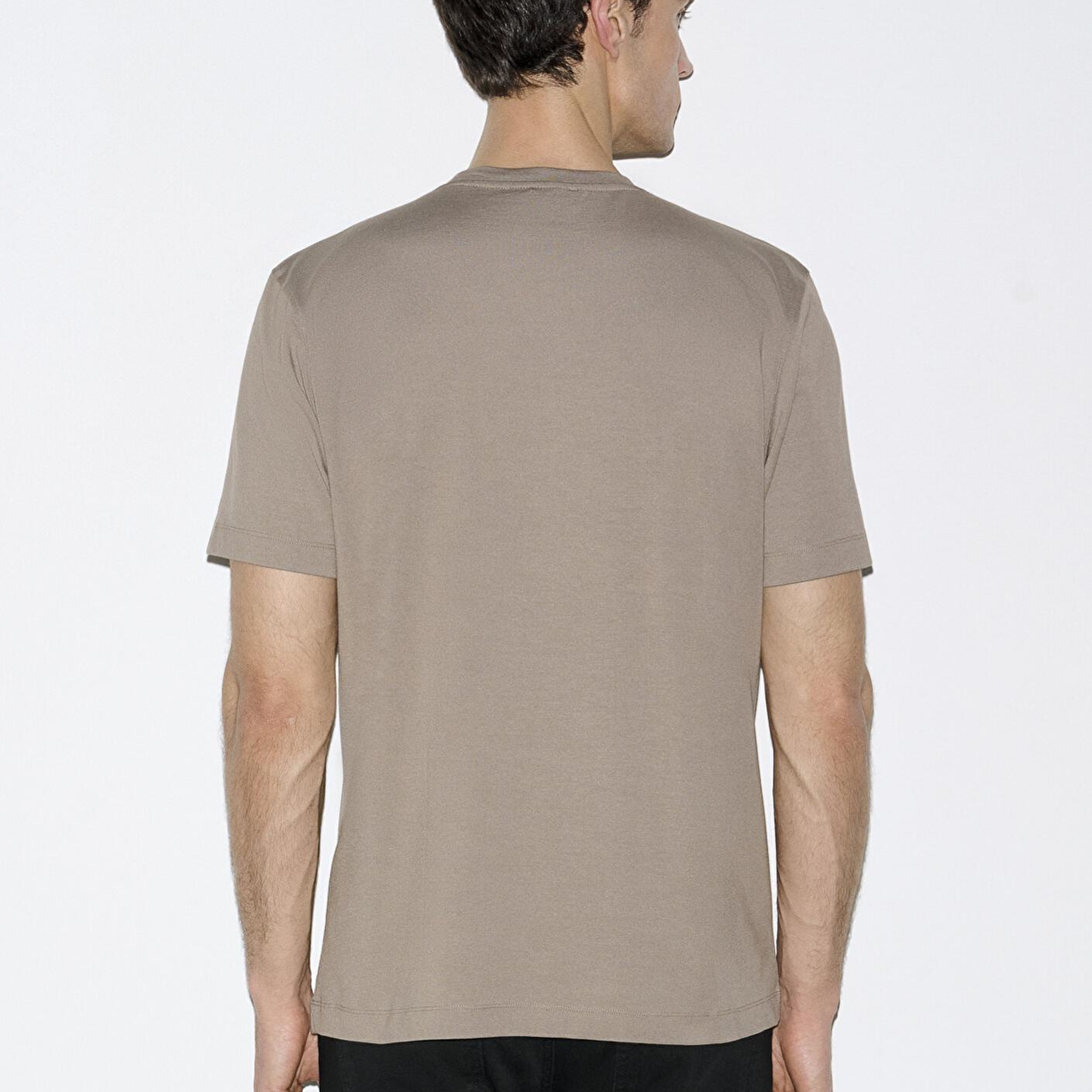 Mavi Hafif ve Esnek Kahverengi Travel Tişört Regular Fit / Normal Kesim 0613224-70352