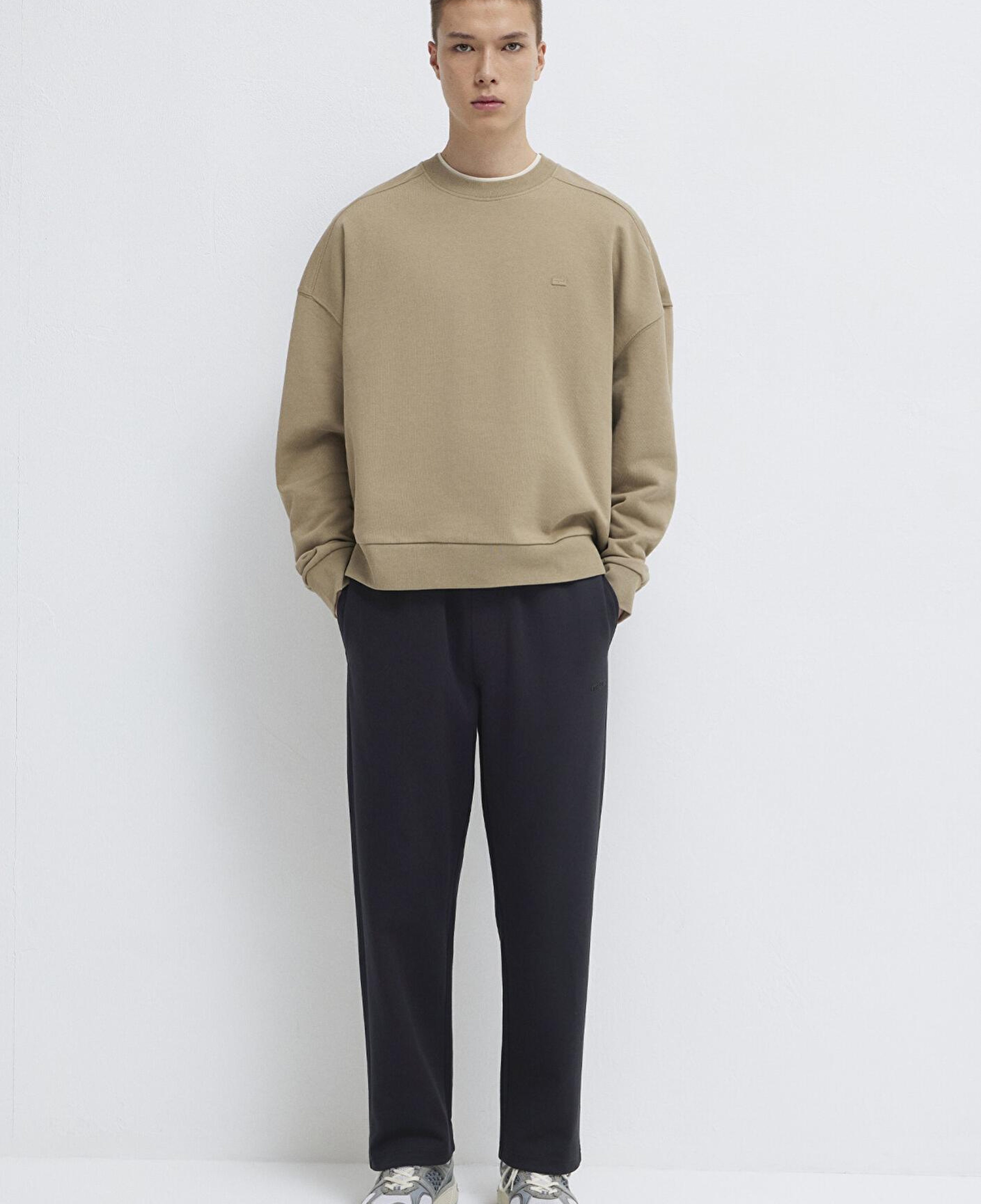 Mavi İnterlok Siyah Eşofman Altı 0010585-900