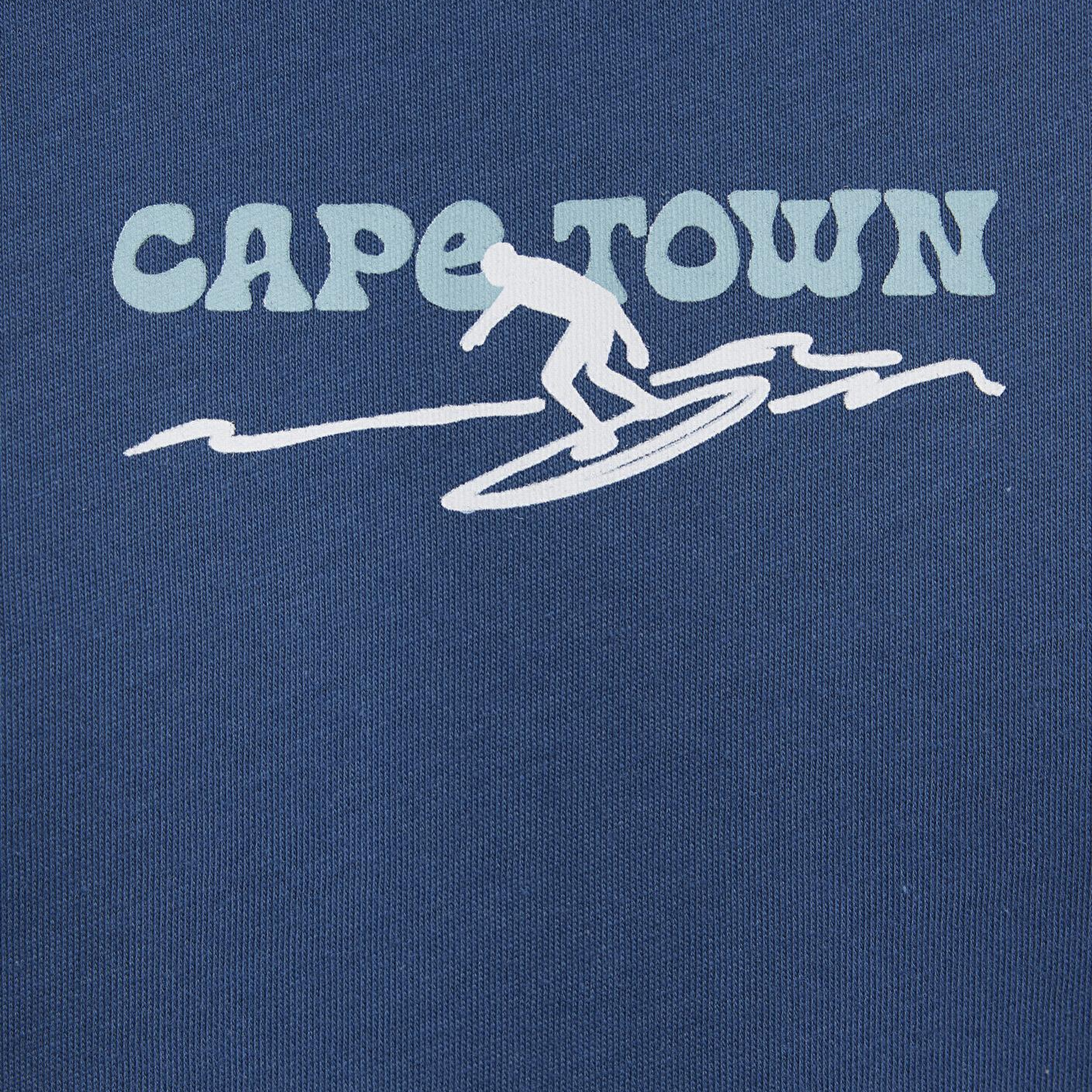 Mavi Cape Town Baskılı Lacivert Tişört Oversize / Geniş Kesim 0613297-70718