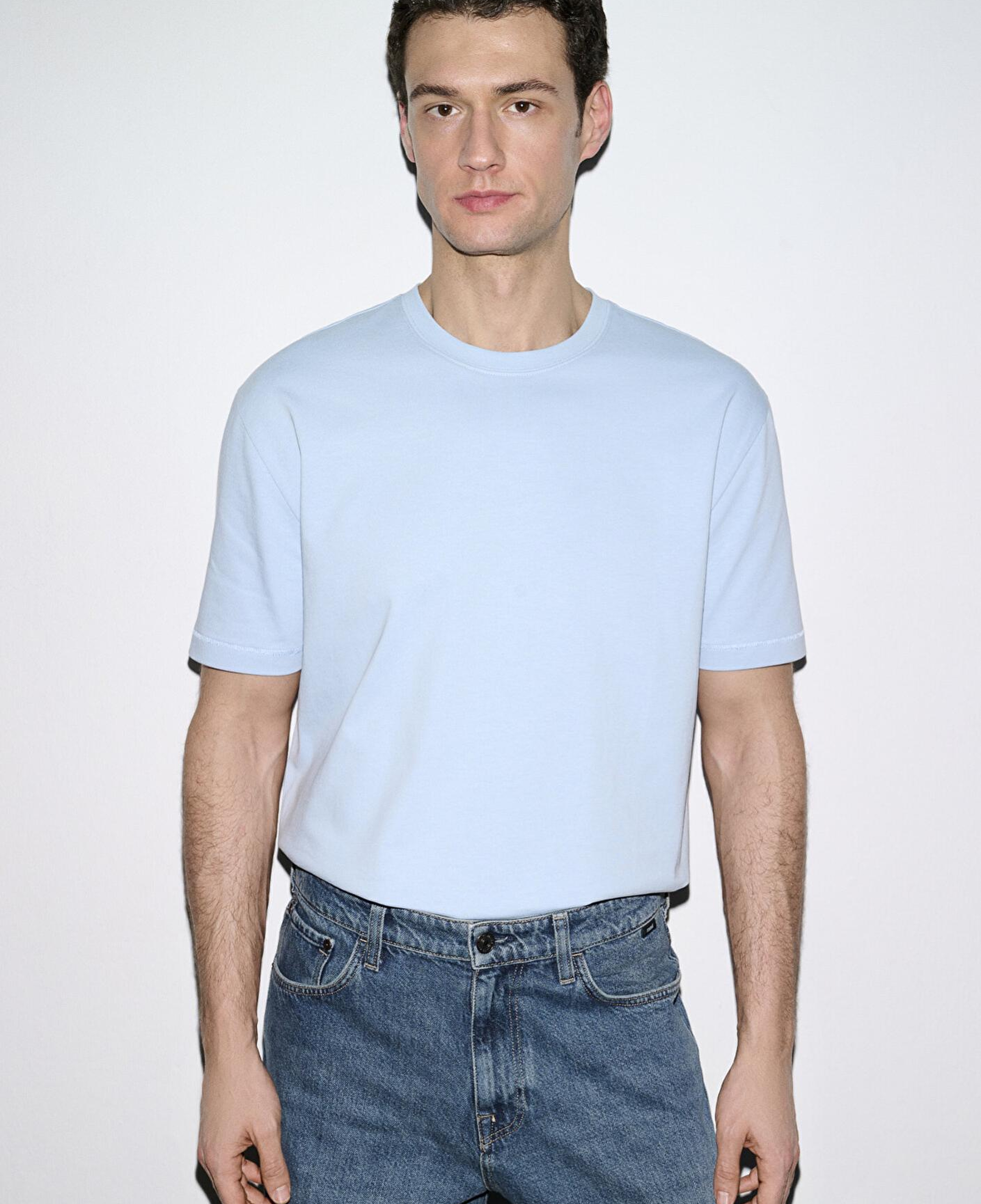 Mavi Mavi Basic Tişört Loose Fit / Bol Rahat Kesim 0612269-70813