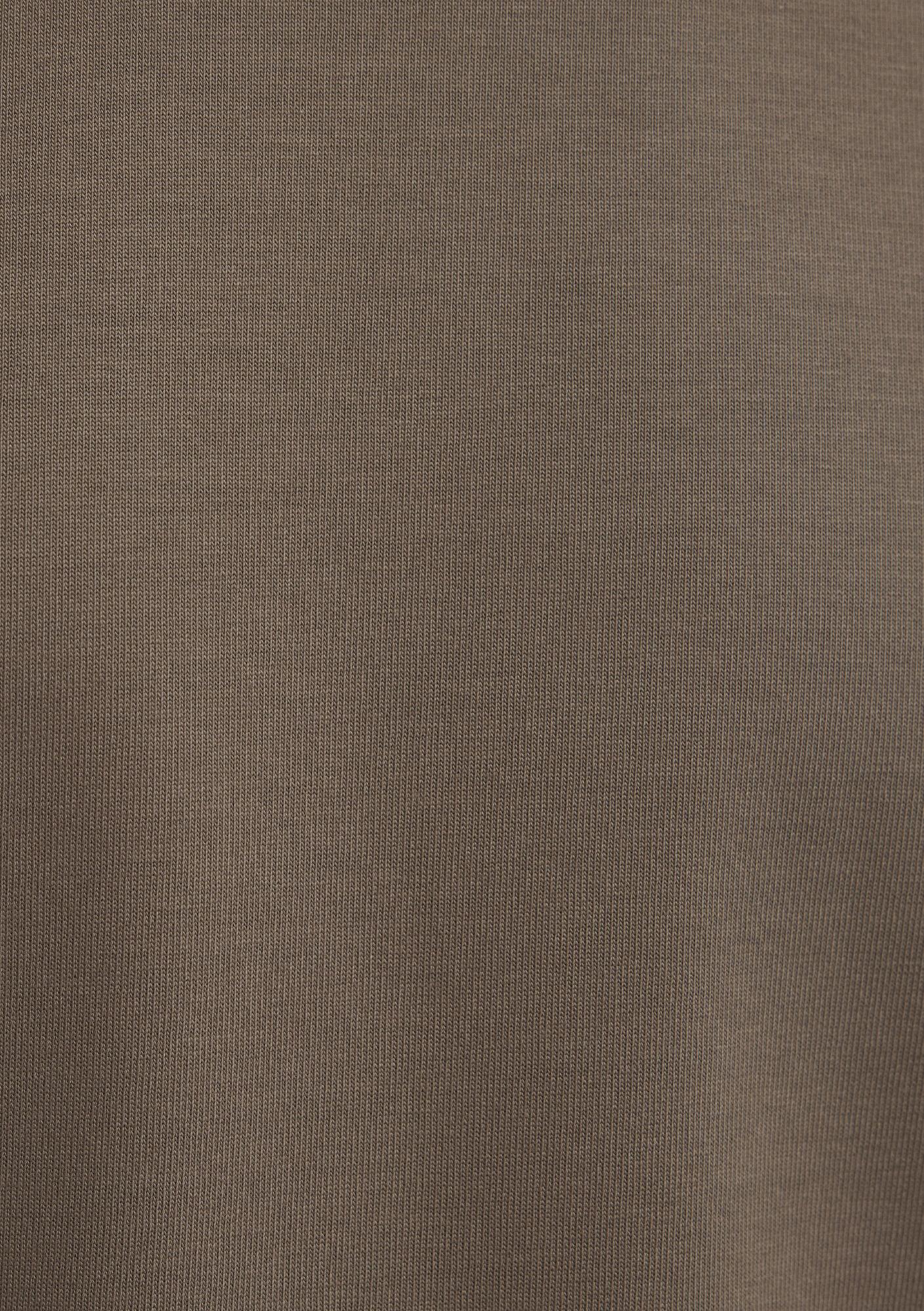 Mavi Kahverengi Basic Tişört Loose Fit / Bol Rahat Kesim 0612269-83866