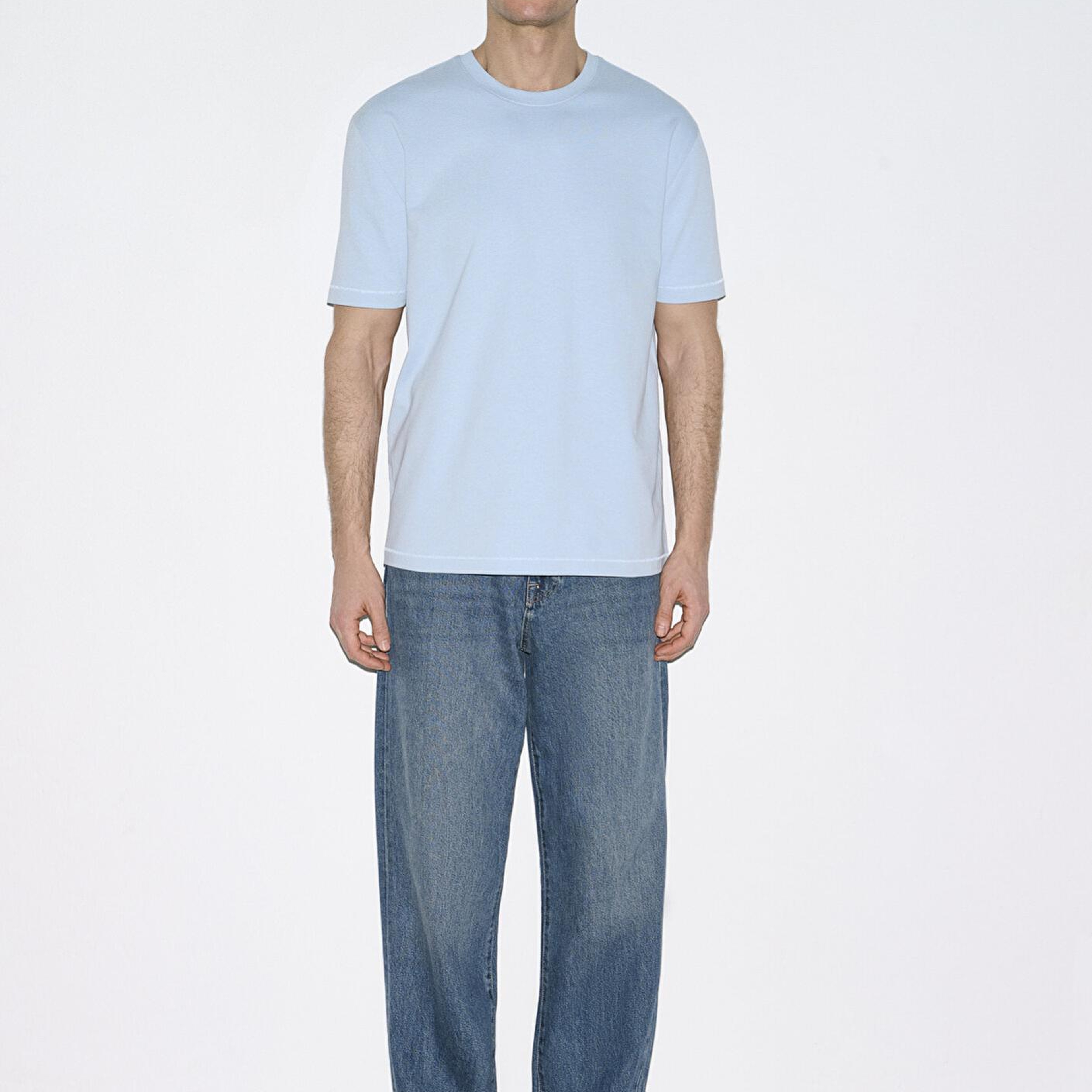 Mavi Mavi Basic Tişört Loose Fit / Bol Rahat Kesim 0612269-70813