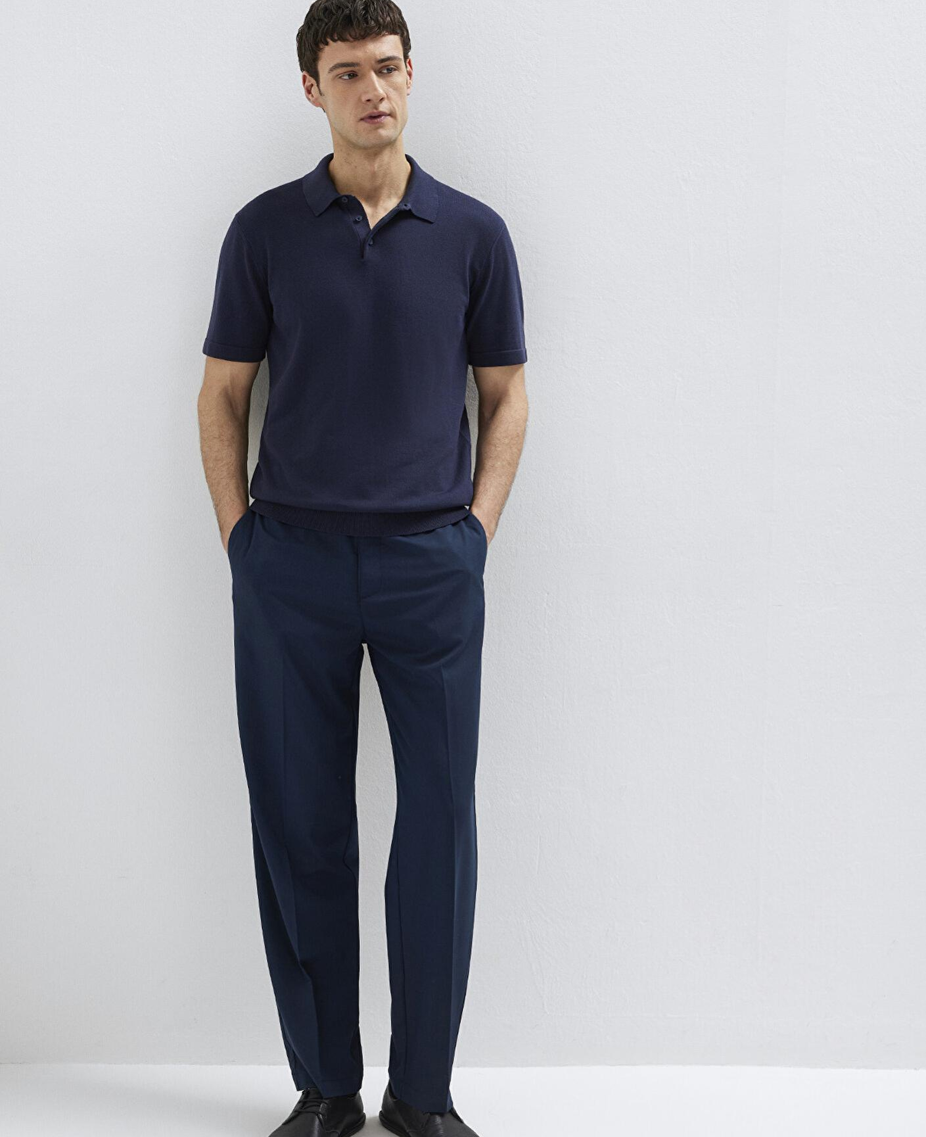 Mavi Lacivert Triko Polo 0710248-83699