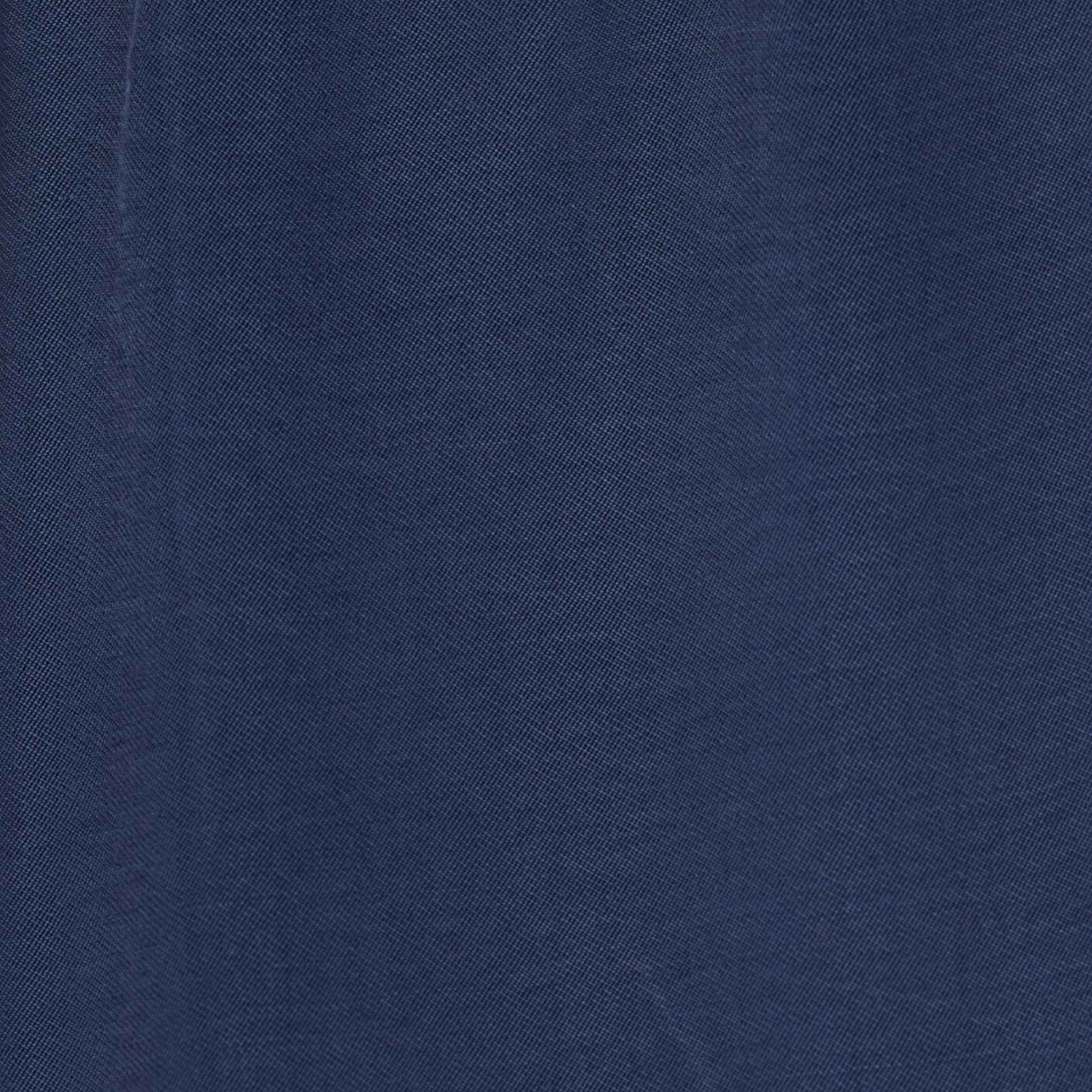 Mavi Beli Lastikli Geniş Paça Lacivert Pantolon 1011171-70770