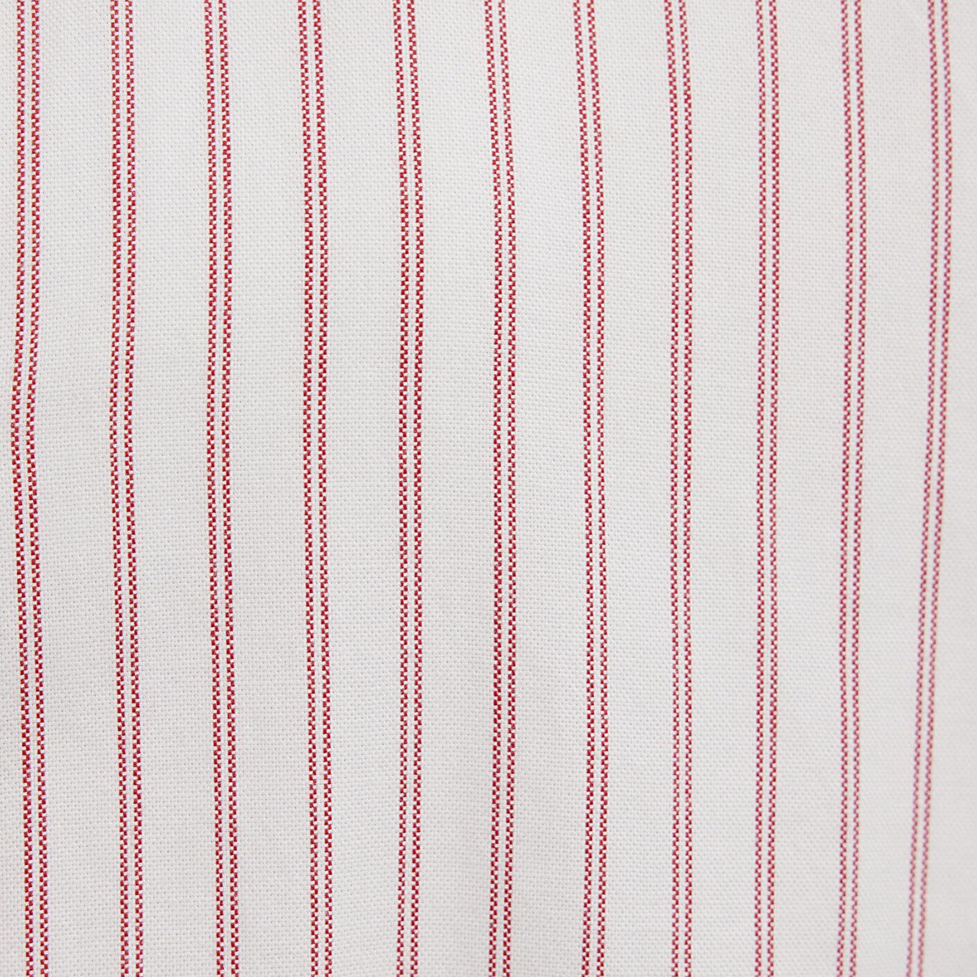 Mavi Çizgili Pembe Gömlek Oversize / Geniş Kesim 1211393-91489