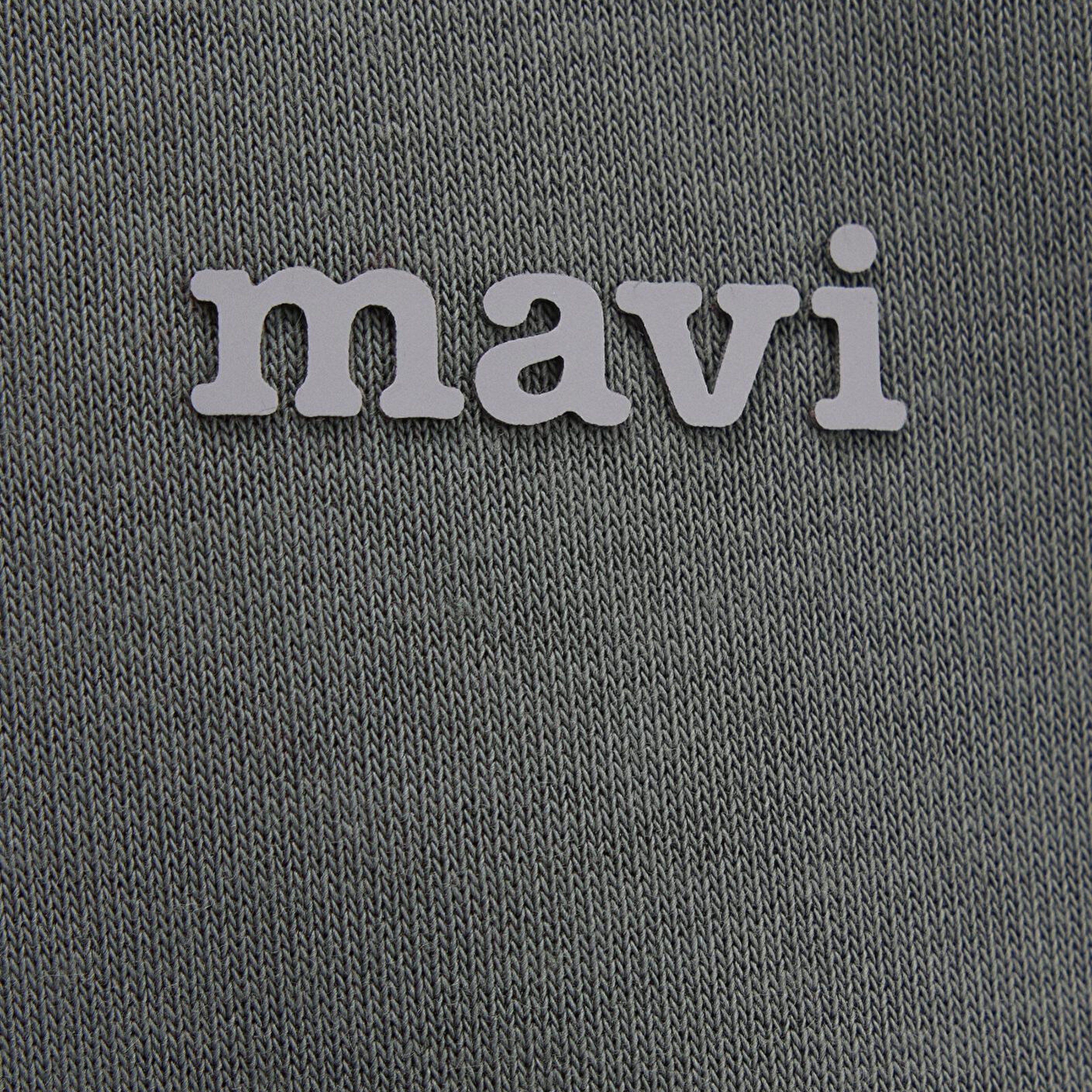 Mavi Yarı Fermuarlı Mavi Logo Baskılı Yeşil Sweatshirt 0S10585-71598