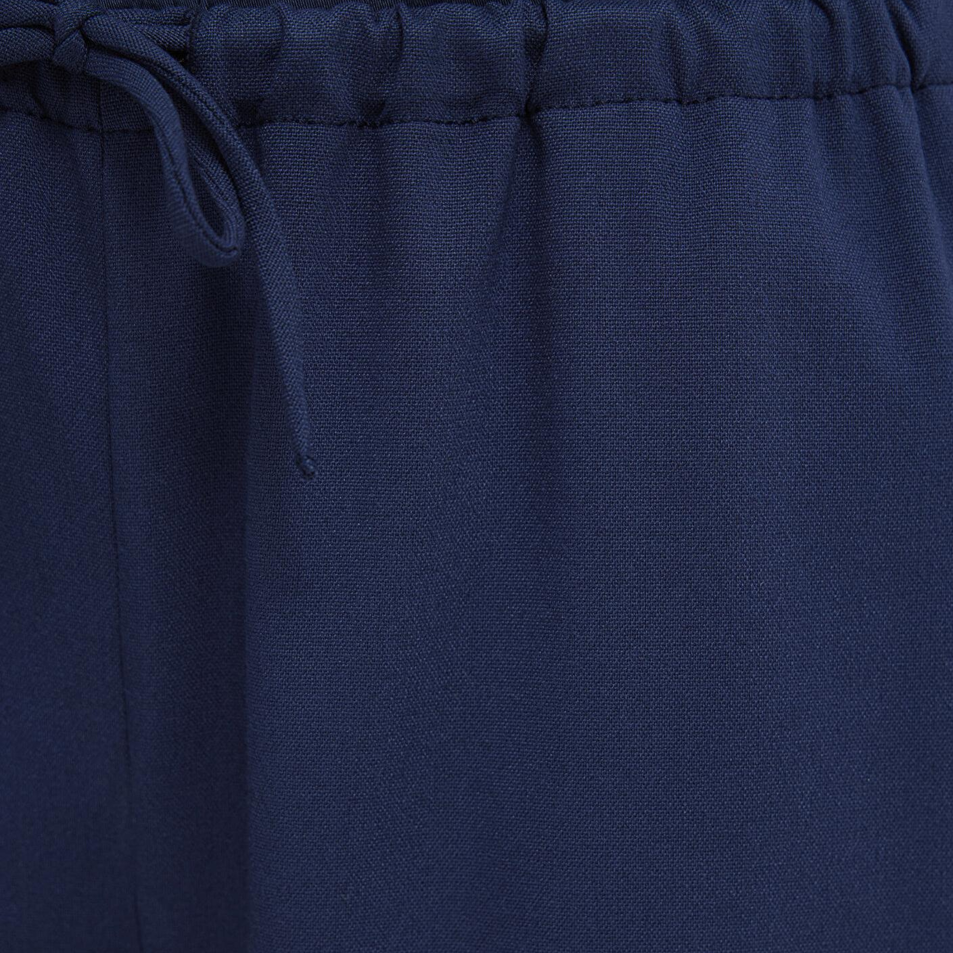 Mavi Beli Bağcıklı Lacivert Pantolon 1011153-70497