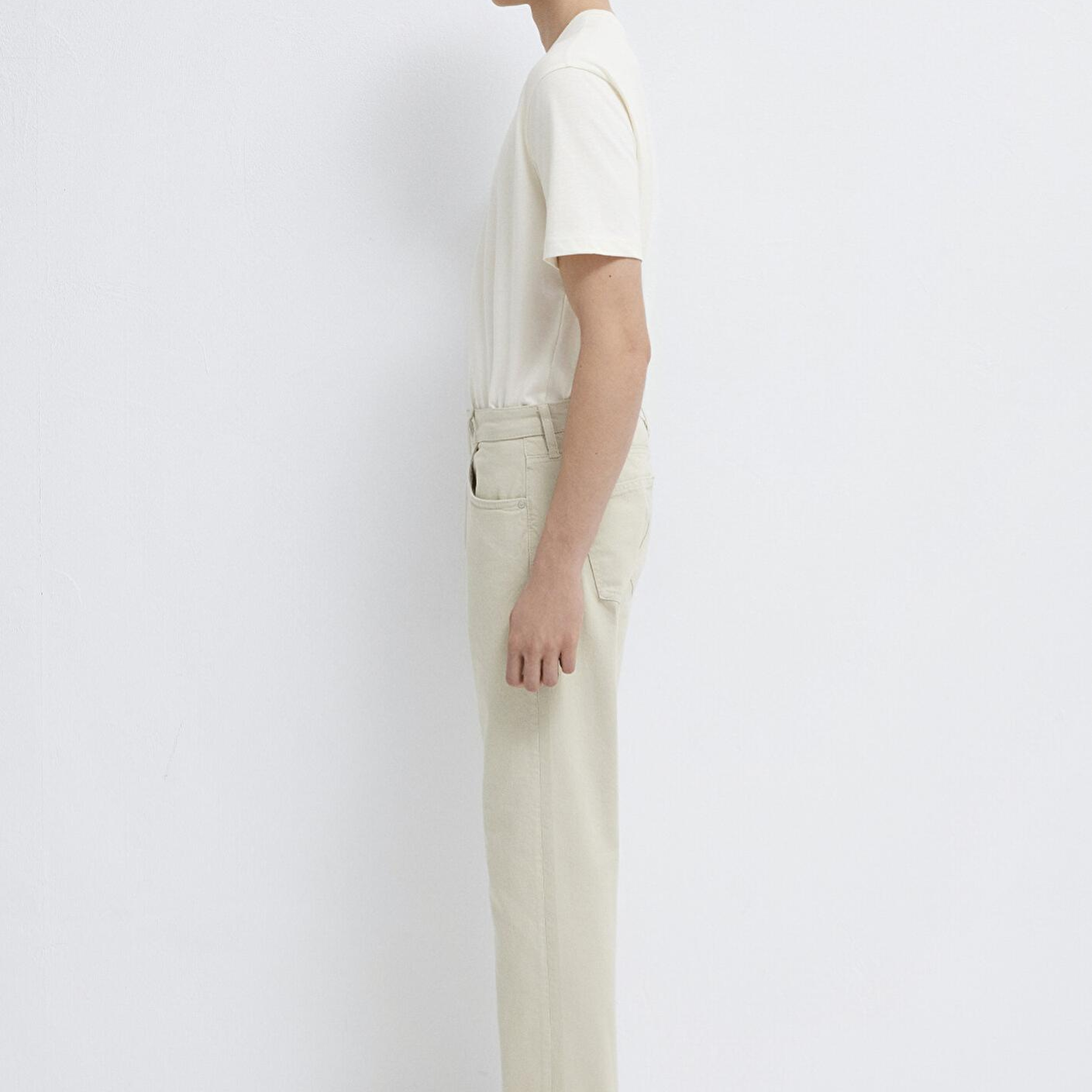 Mavi Lisbon Ekru Gabardin Pantolon 0010039-A3058