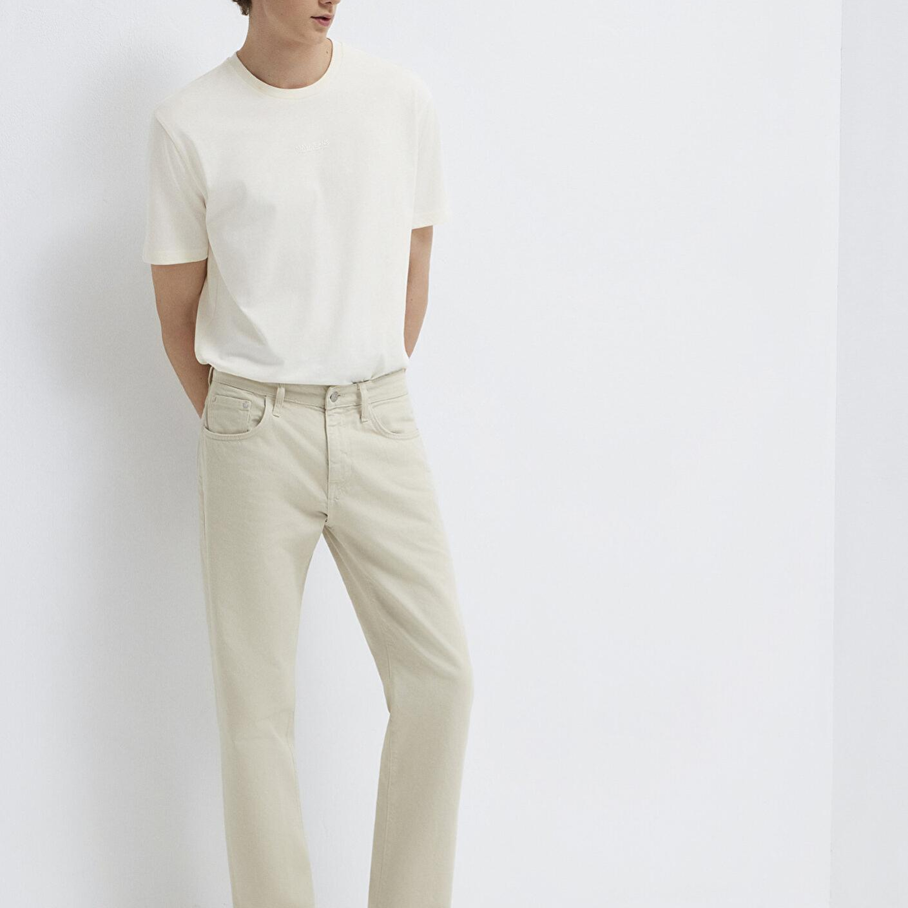 Mavi Lisbon Ekru Gabardin Pantolon 0010039-A3058