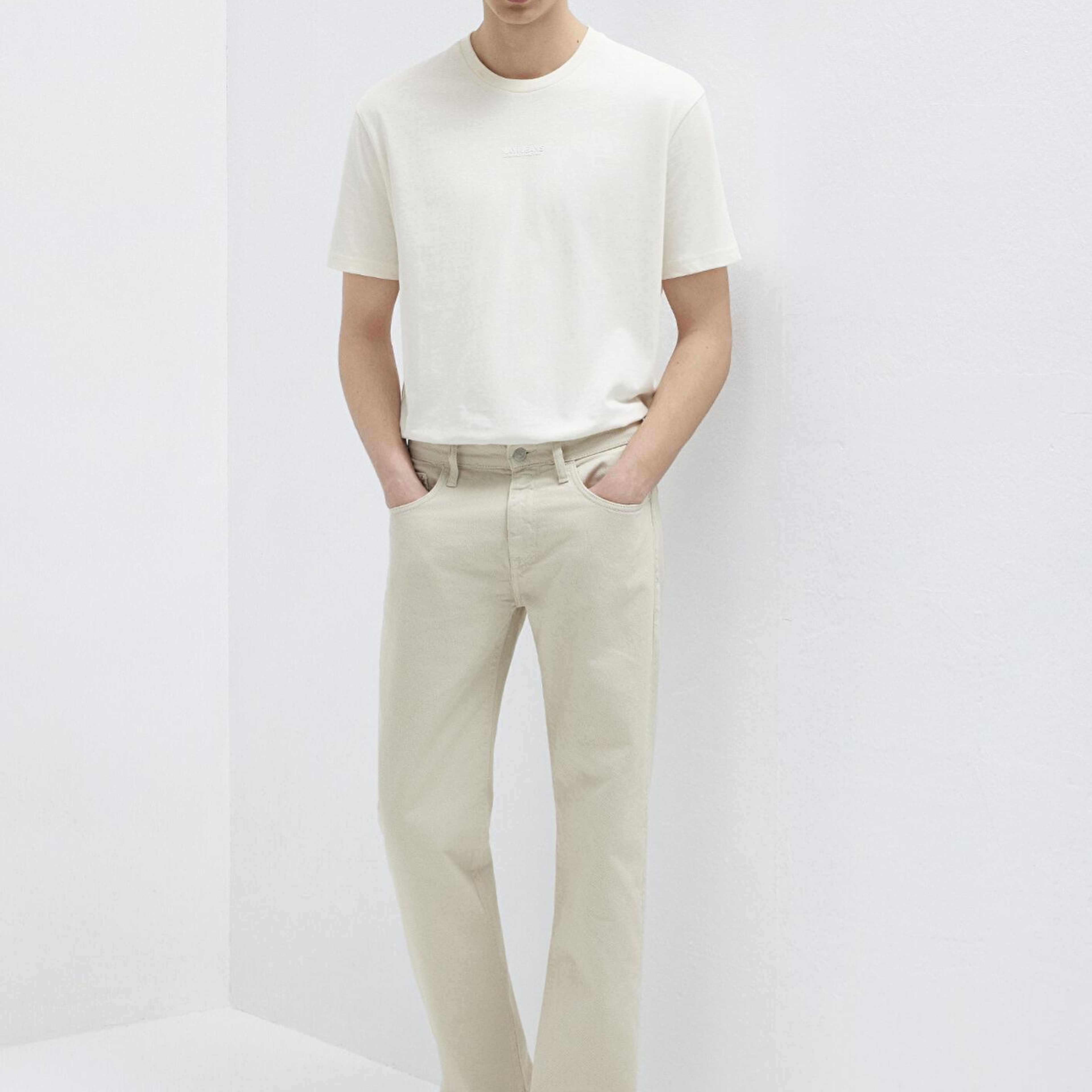 Mavi Lisbon Ekru Gabardin Pantolon 0010039-A3058