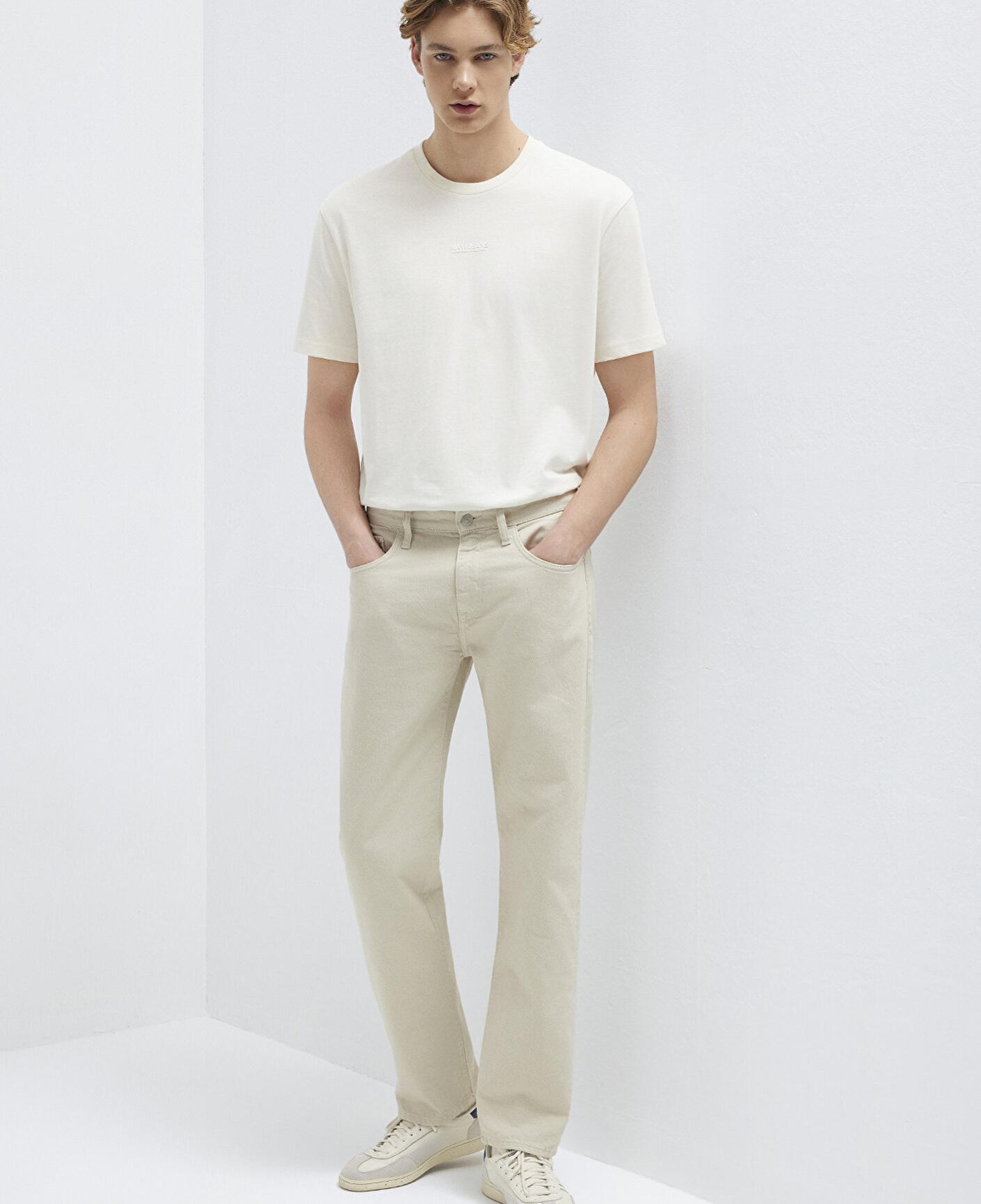 Mavi Lisbon Ekru Gabardin Pantolon 0010039-A3058