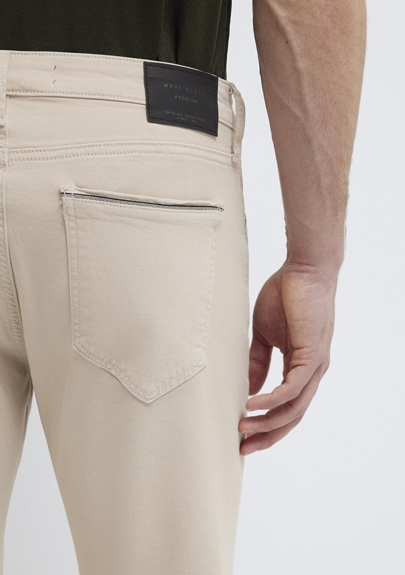 Mavi Marcus Mavi Black Bej Gabardin Pantolon 00351A2795