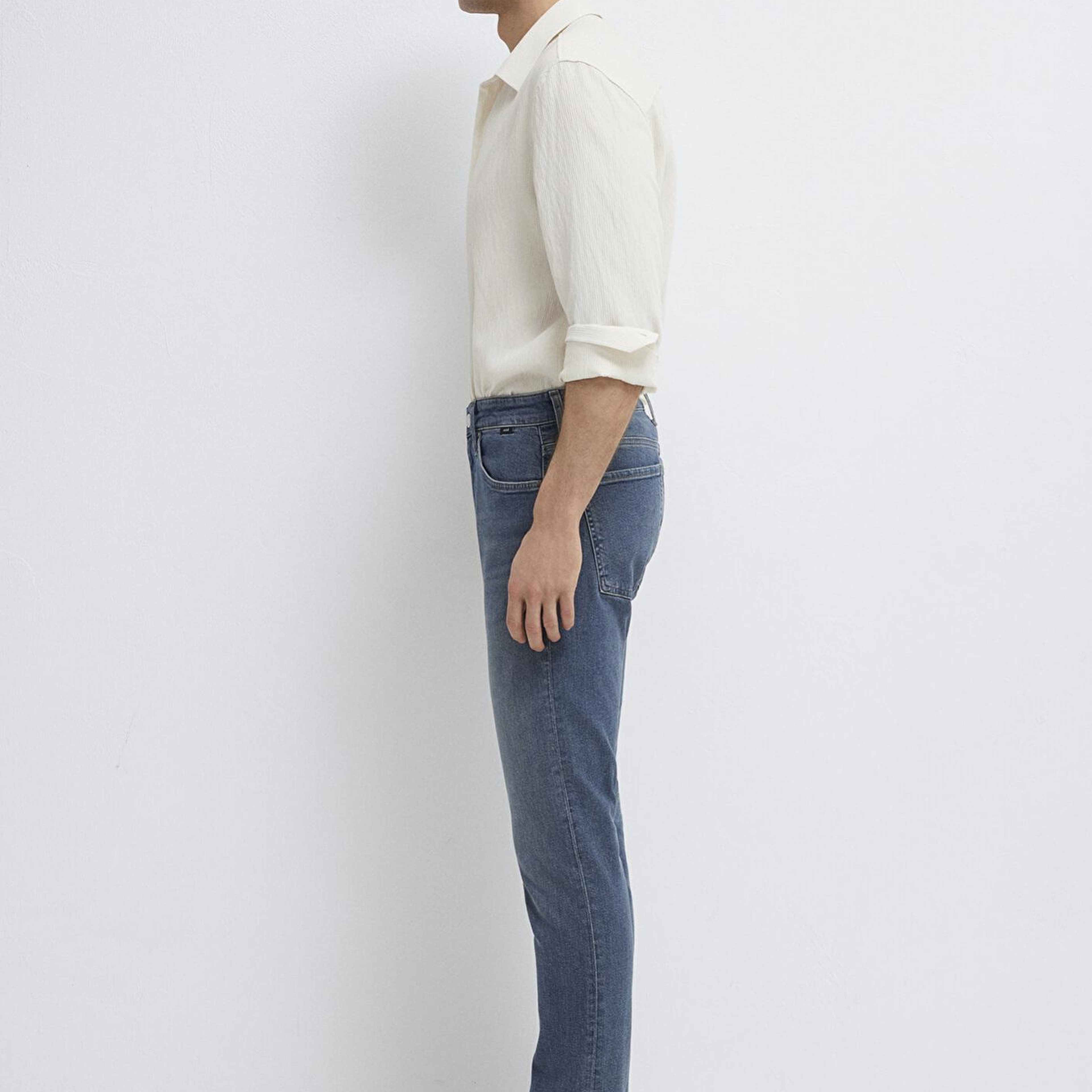 Mavi Jake Mavi Edition Puslu Vintage Koyu Mavi Jean Pantolon 00422A2984