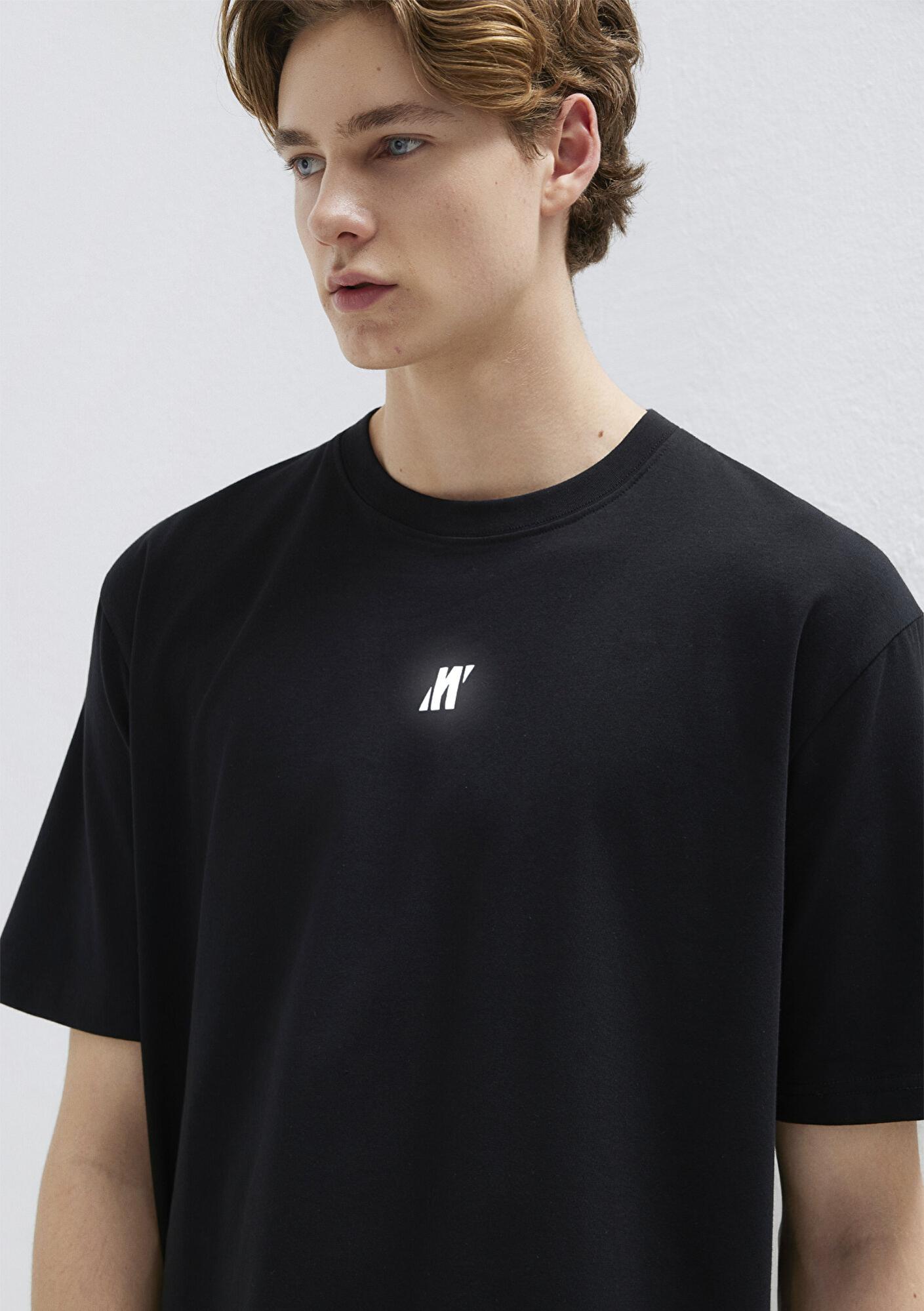 Mavi Mavi Pro Siyah Tişört Relaxed Fit / Rahat Kesim 0613438-900
