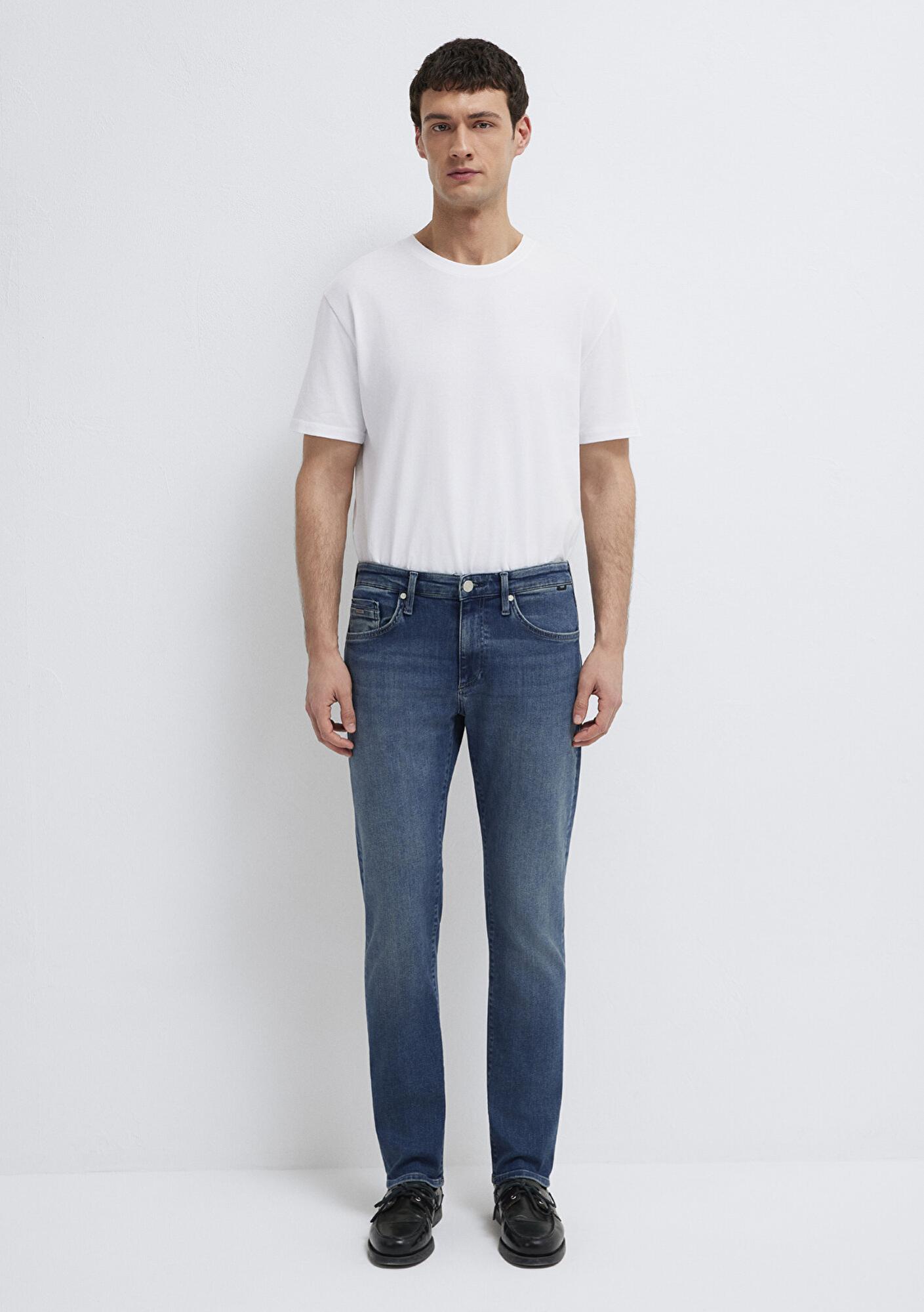 Mavi Marcus Premium Blue Vintage Koyu Mavi Jean Pantolon 00351A1727