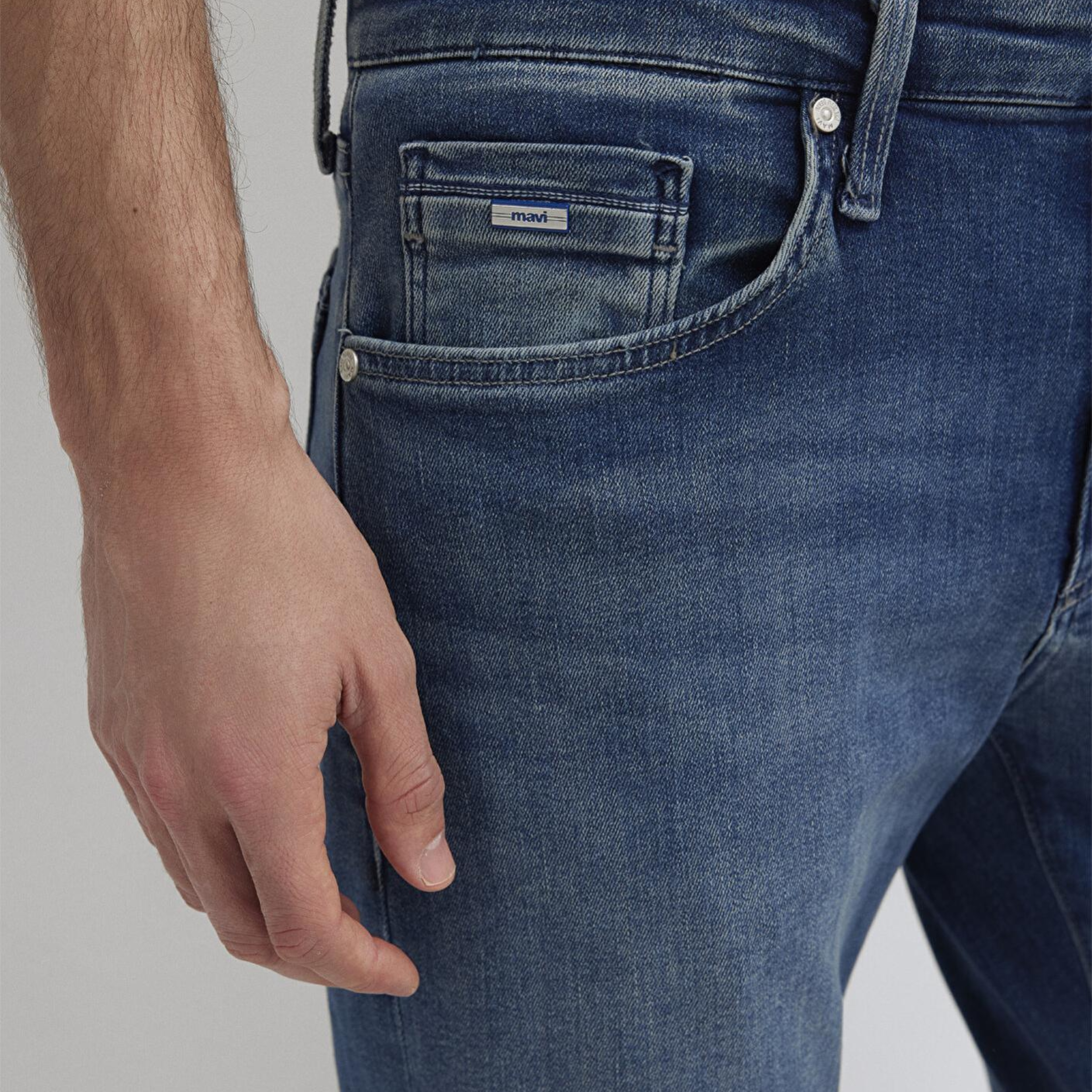 Mavi Marcus Premium Blue Vintage Koyu Mavi Jean Pantolon 00351A1727