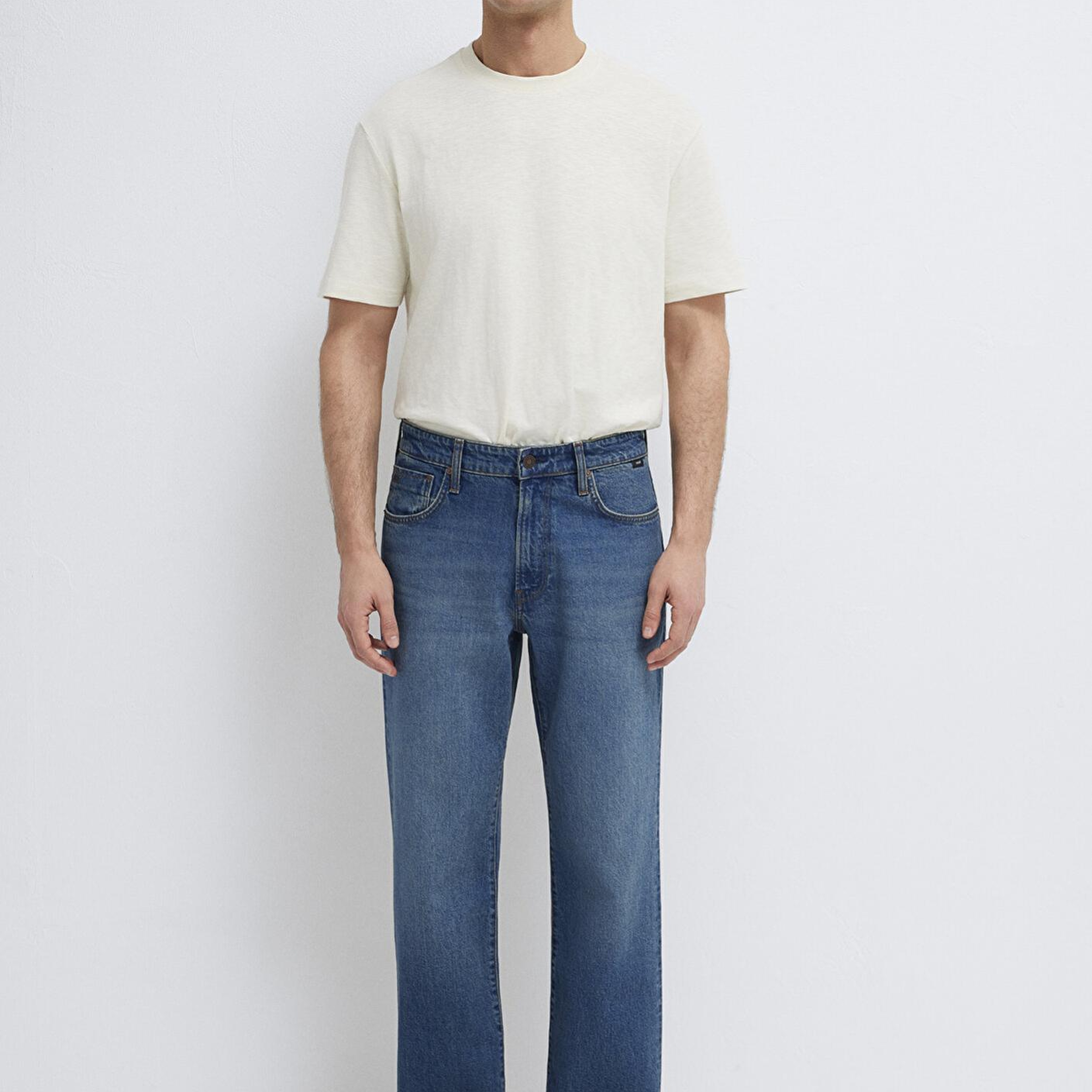 Mavi Marlon Classic Denim Puslu Indigo Mavisi Jean Pantolon 0019166-A2952