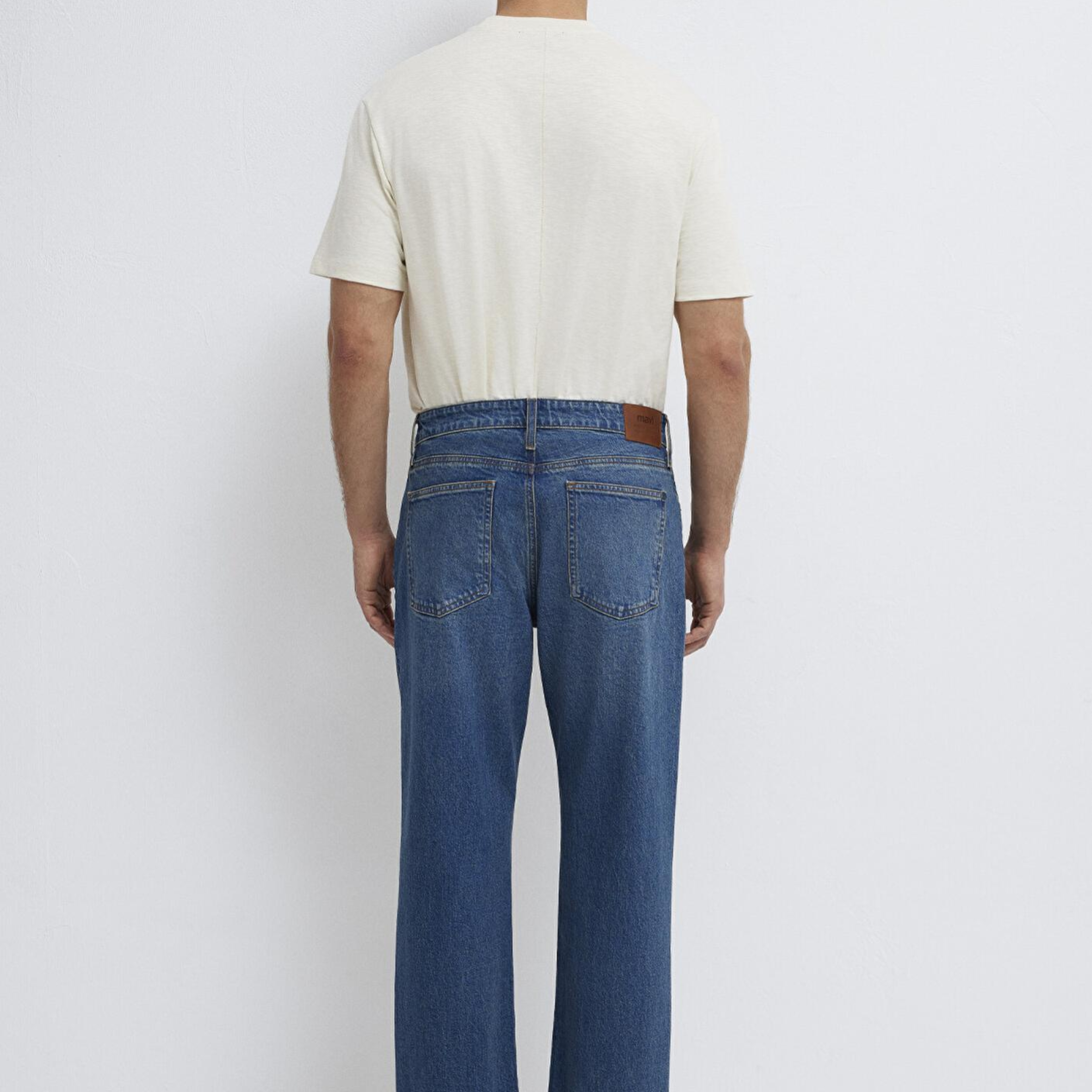 Mavi Marlon Classic Denim Puslu Indigo Mavisi Jean Pantolon 0019166-A2952