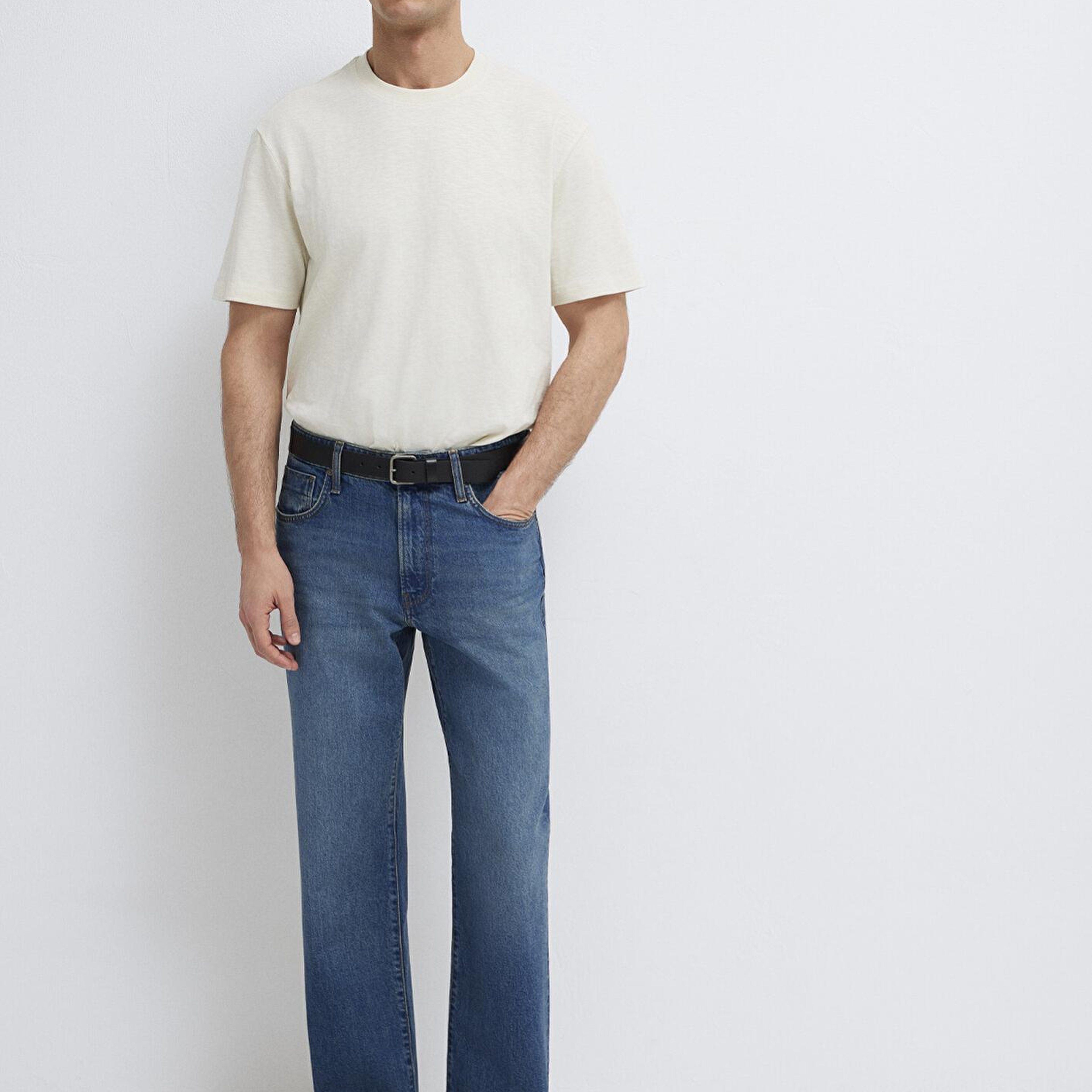 Mavi Marlon Classic Denim Puslu Indigo Mavisi Jean Pantolon 0019166-A2952