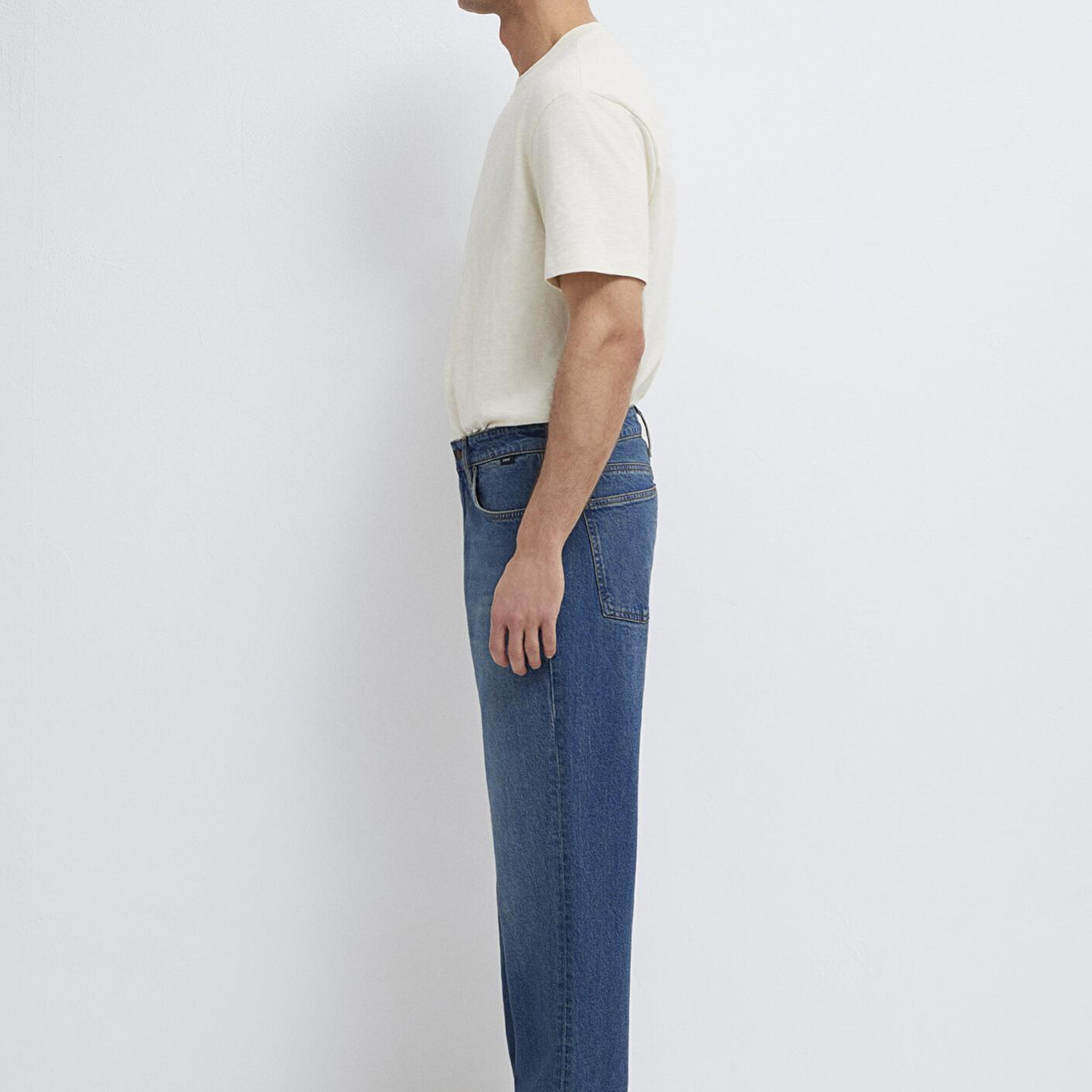 Mavi Marlon Classic Denim Puslu Indigo Mavisi Jean Pantolon 0019166-A2952