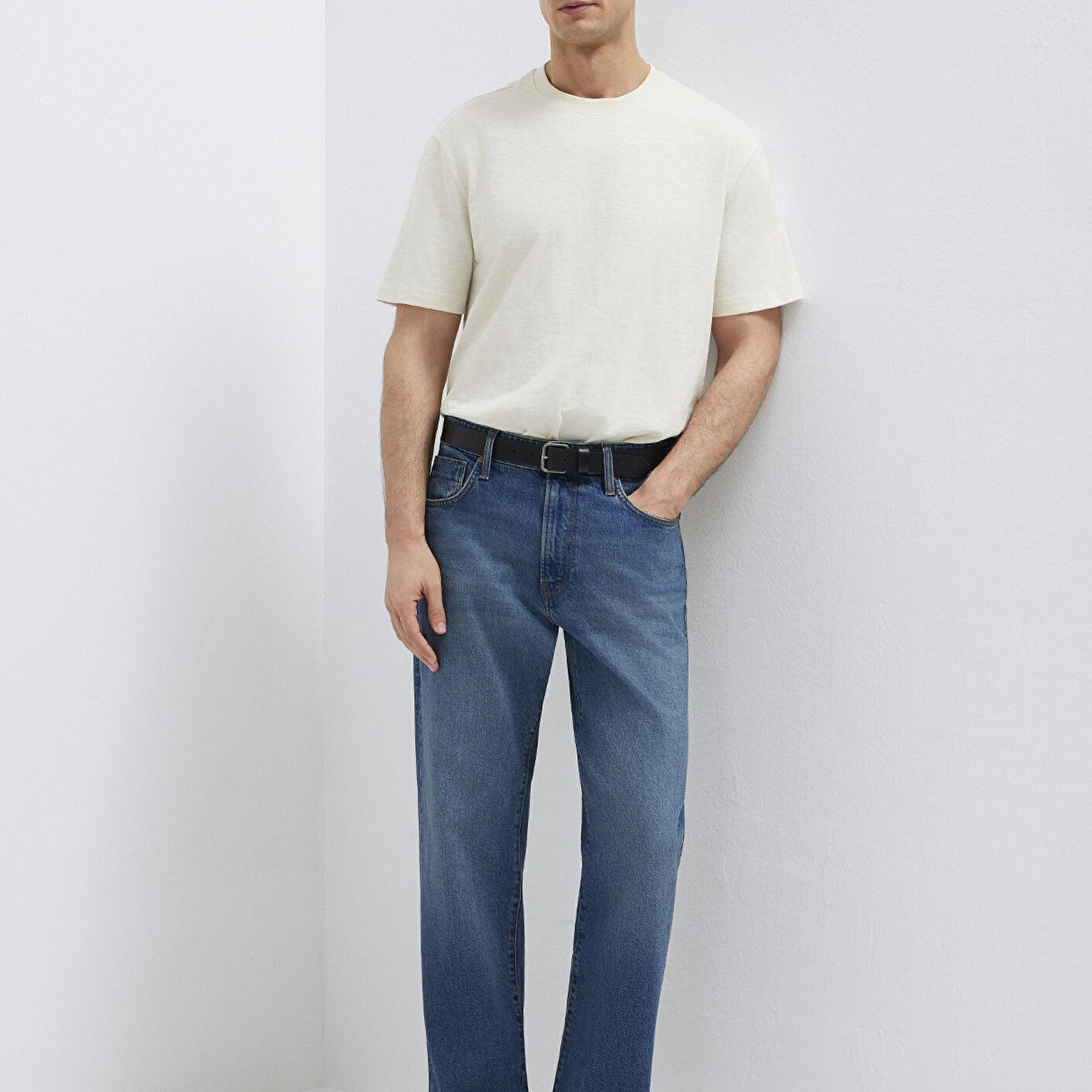 Mavi Marlon Classic Denim Puslu Indigo Mavisi Jean Pantolon 0019166-A2952