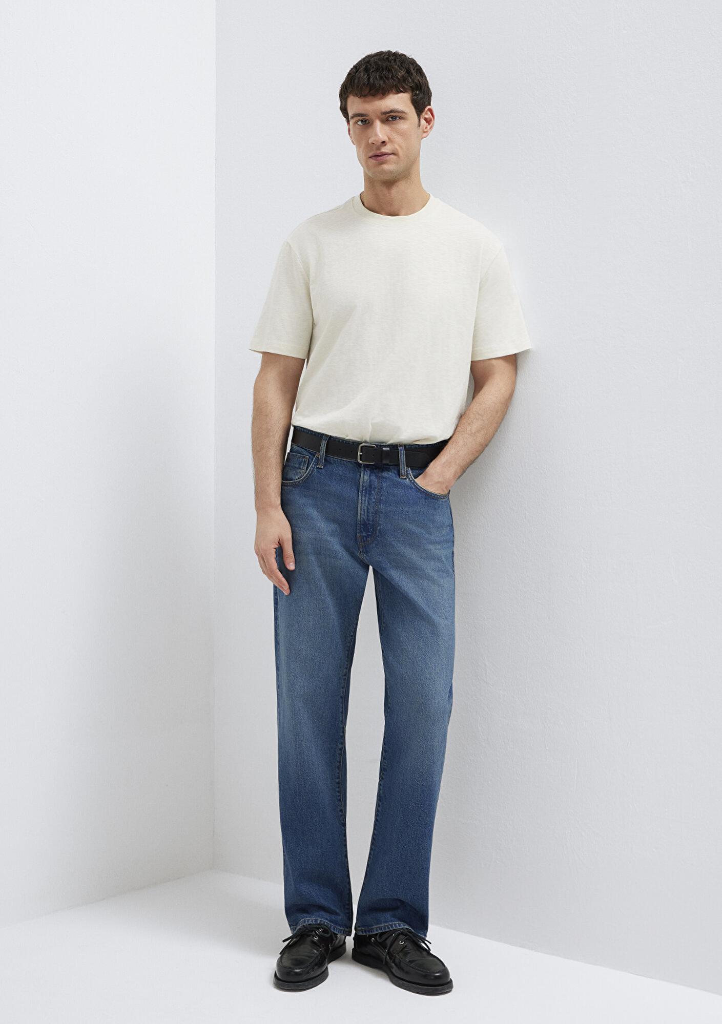 Mavi Marlon Classic Denim Puslu Indigo Mavisi Jean Pantolon 0019166-A2952