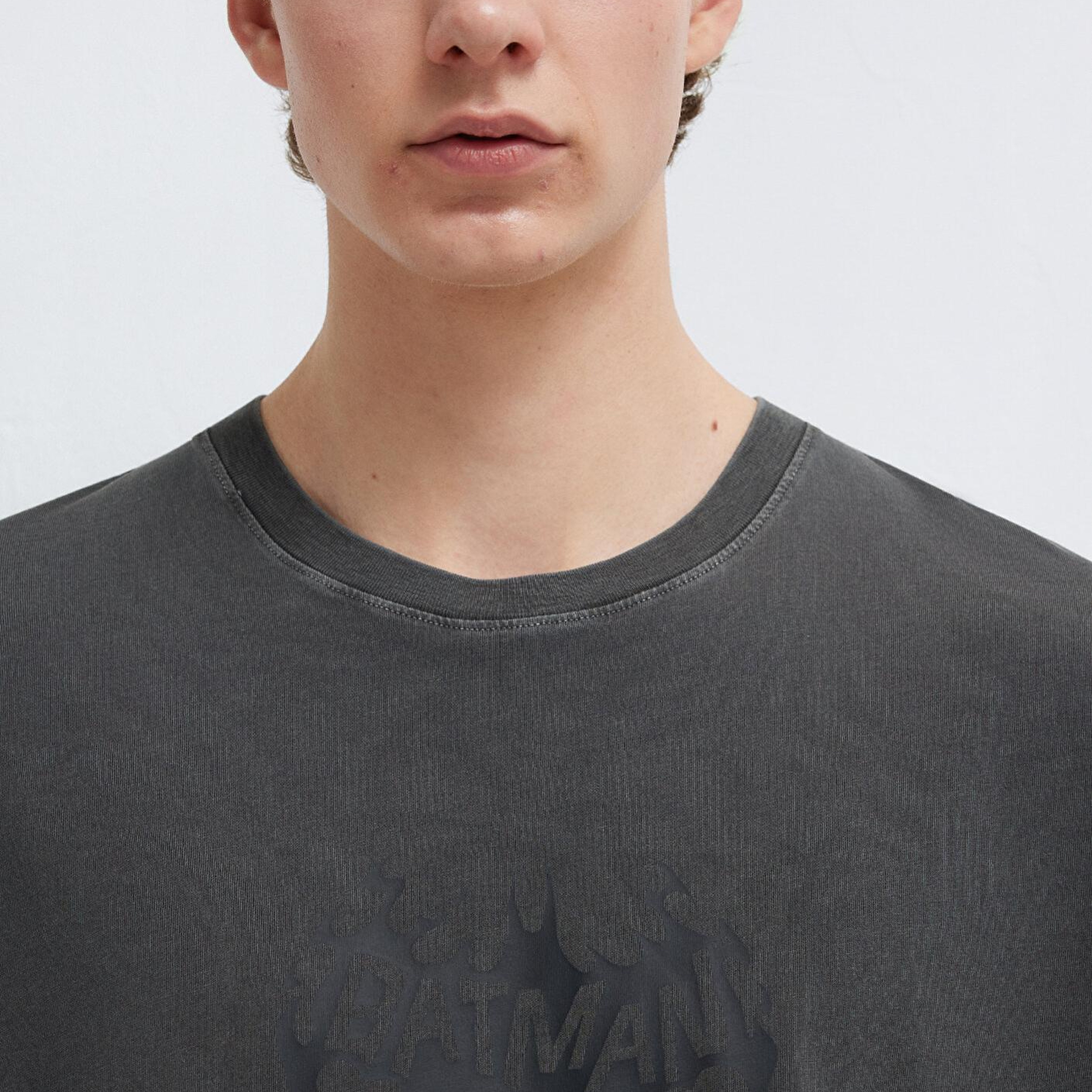 Mavi Batman Baskılı Antrasit Tişört Relaxed Fit / Rahat Kesim 0613203-900