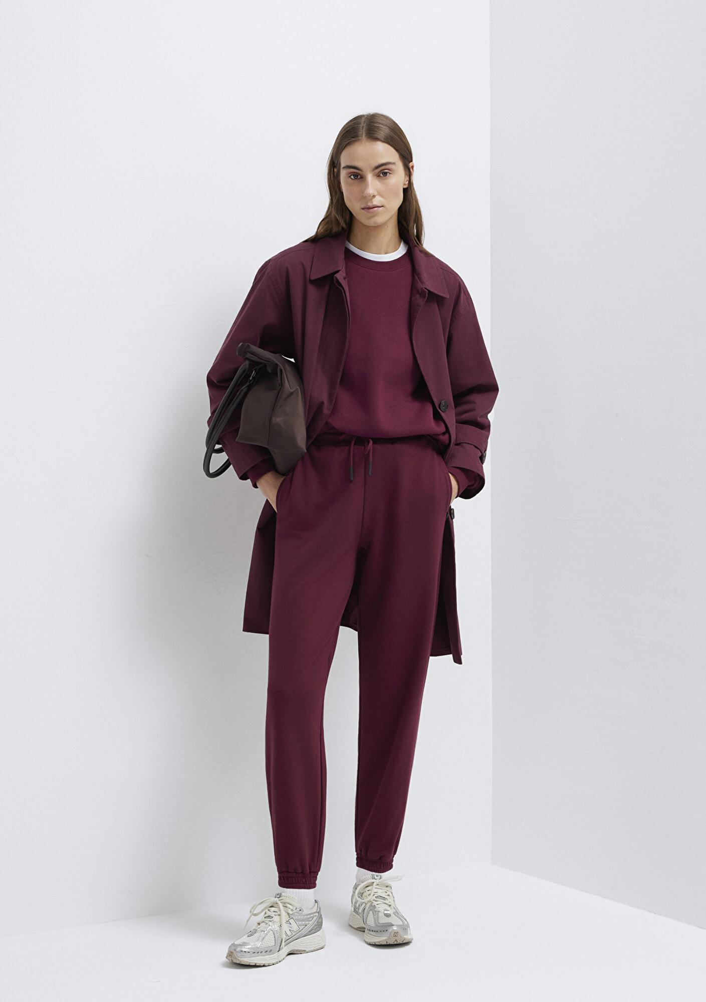 Mavi Bordo Basic Eşofman Altı 1600903-90705