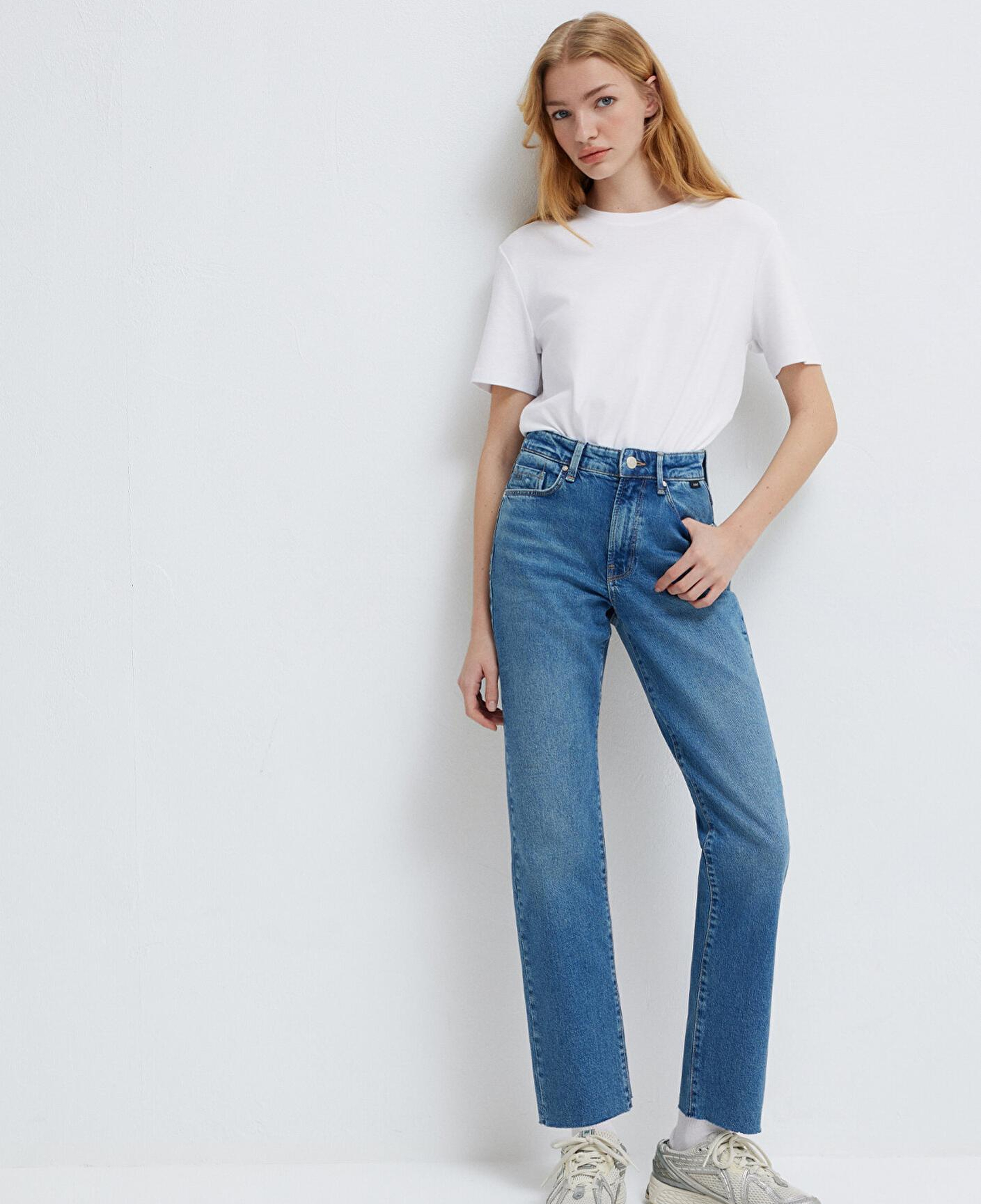 Mavi New York Classic Denim Gölgeli Indigo Mavisi Jean Pantolon 101441-A3037