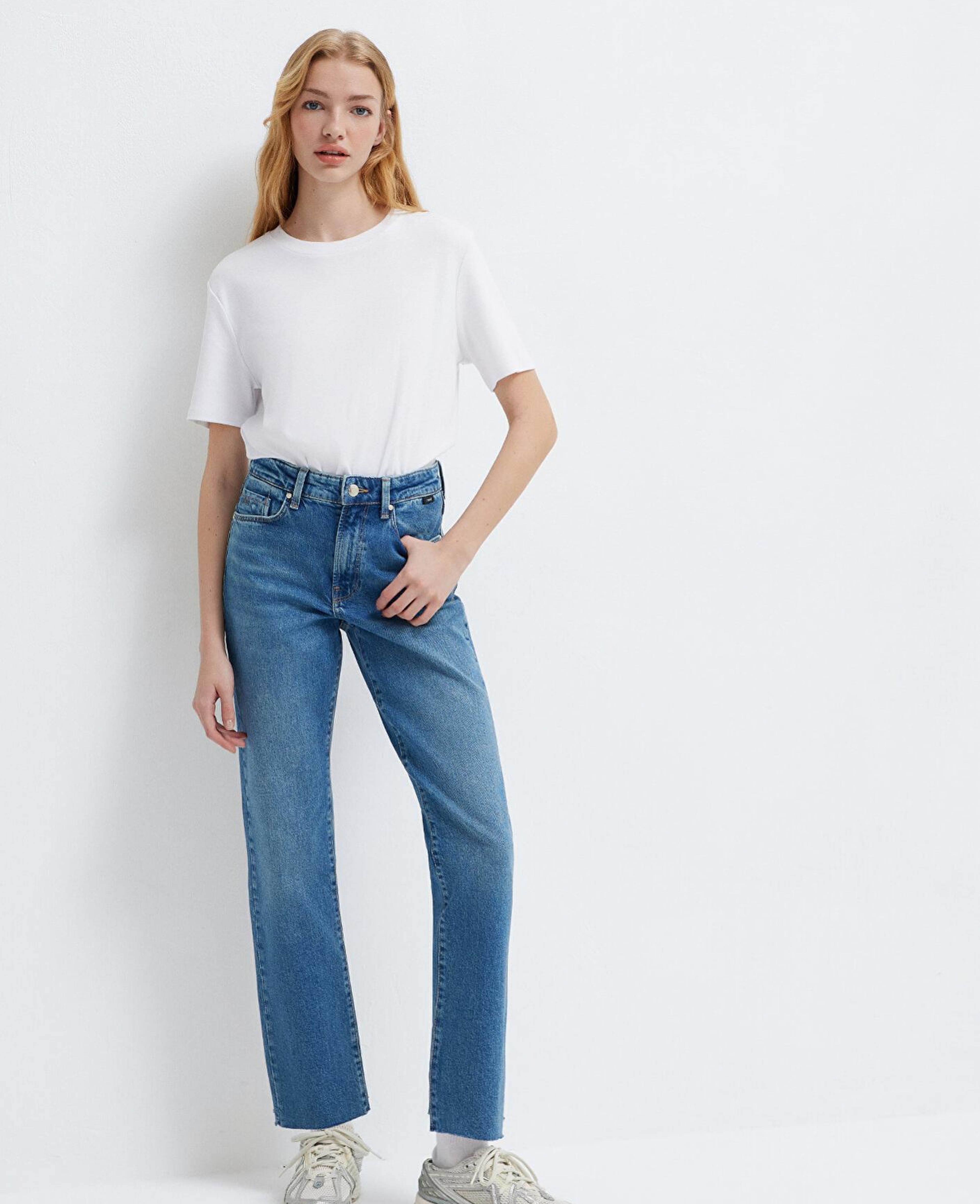 Mavi New York Classic Denim Gölgeli Indigo Mavisi Jean Pantolon 101441-A3037