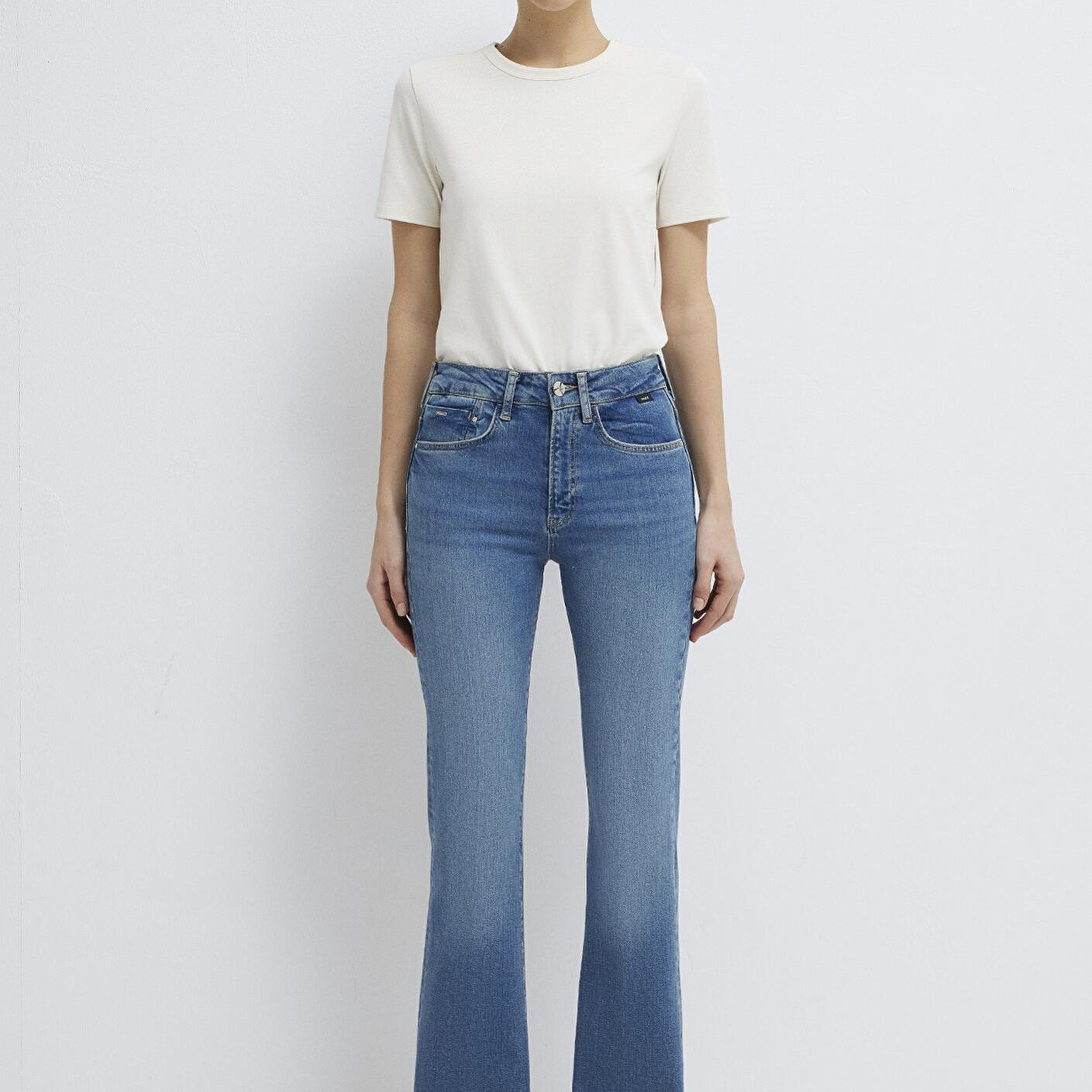 Mavi Maria Mavi Edition Gölgeli Koyu Mavi Jean Pantolon 101225-A1592