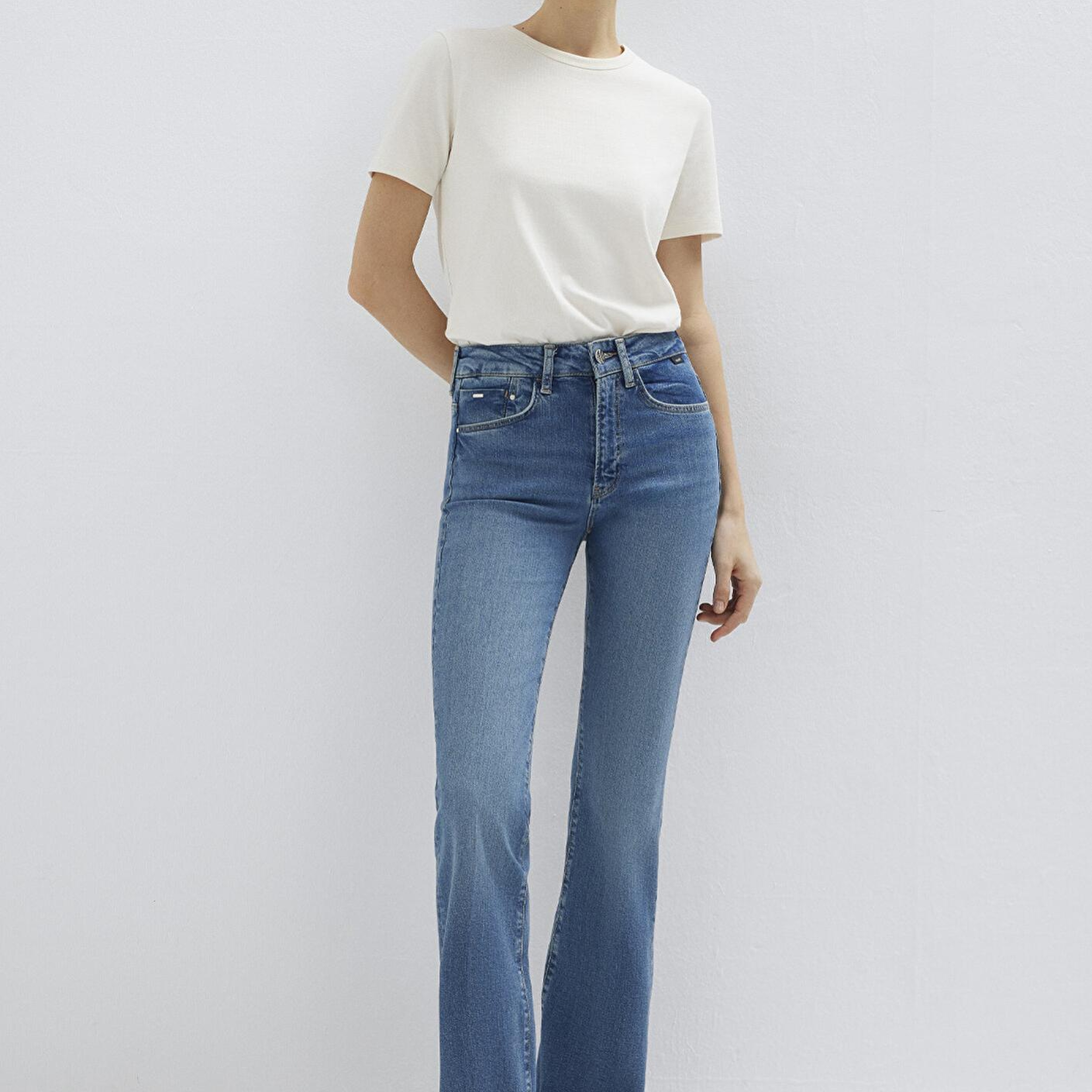 Mavi Maria Mavi Edition Gölgeli Koyu Mavi Jean Pantolon 101225-A1592