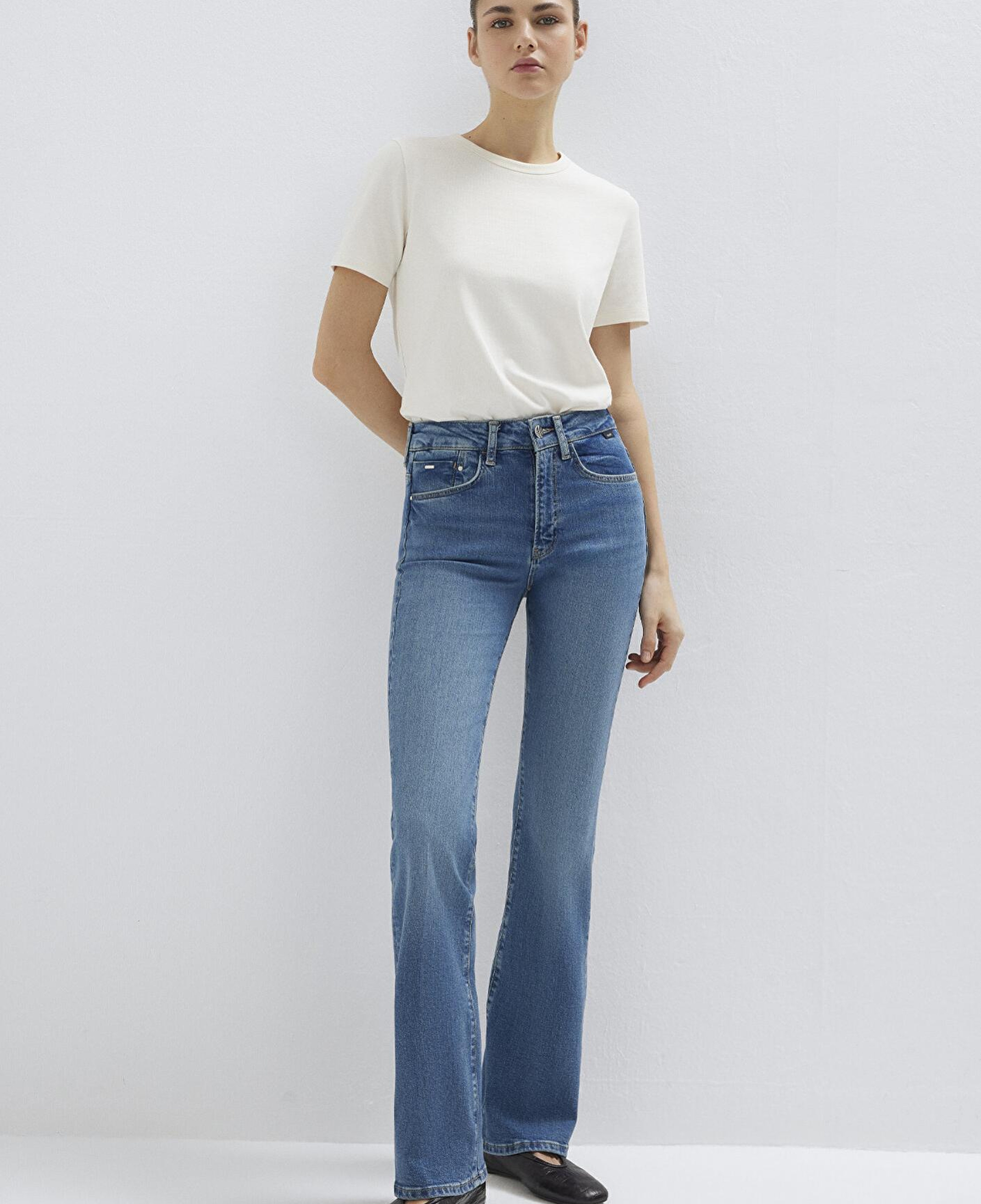 Mavi Maria Mavi Edition Gölgeli Koyu Mavi Jean Pantolon 101225-A1592